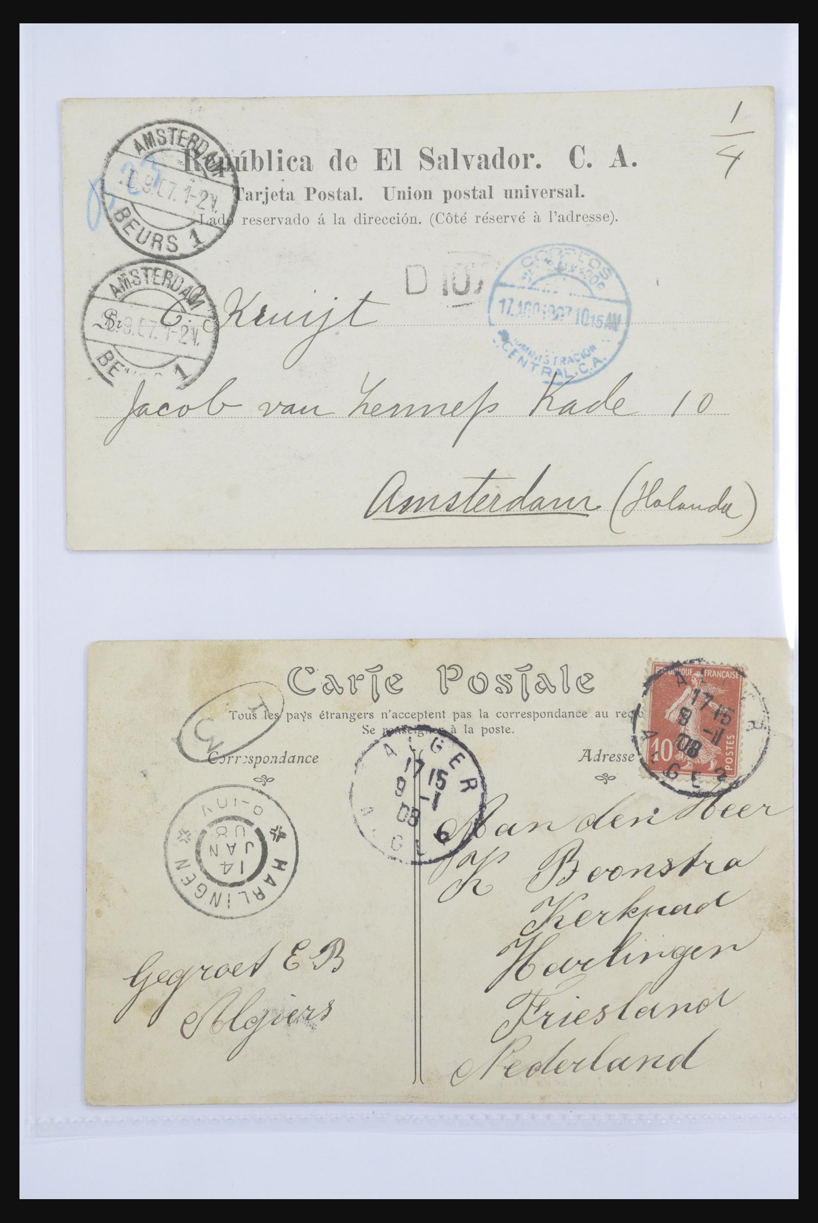 31666 034 - 31666 Franse koloniën ansichtkaarten 1900-1910.
