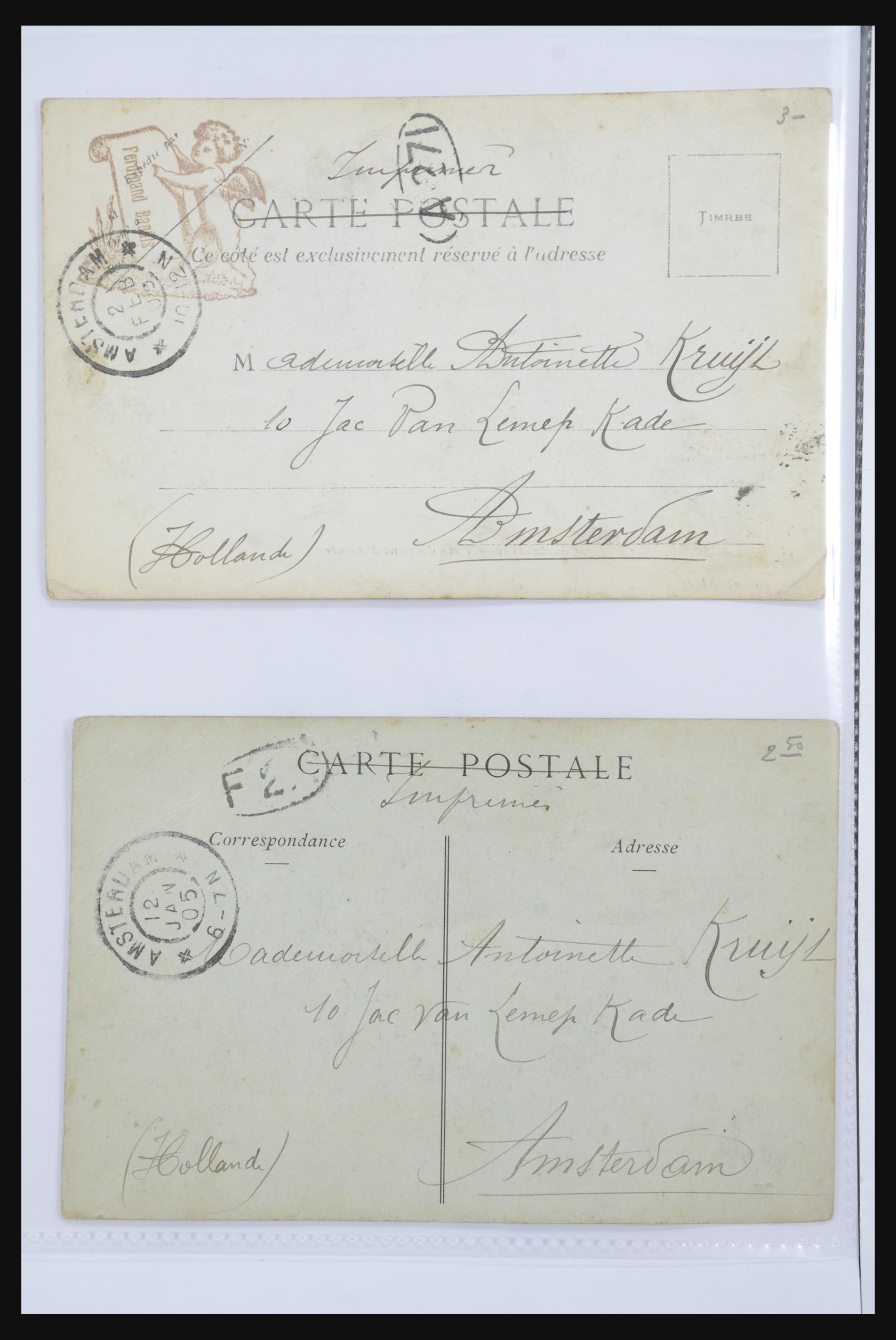 31666 050 - 31666 Franse koloniën ansichtkaarten 1900-1910.