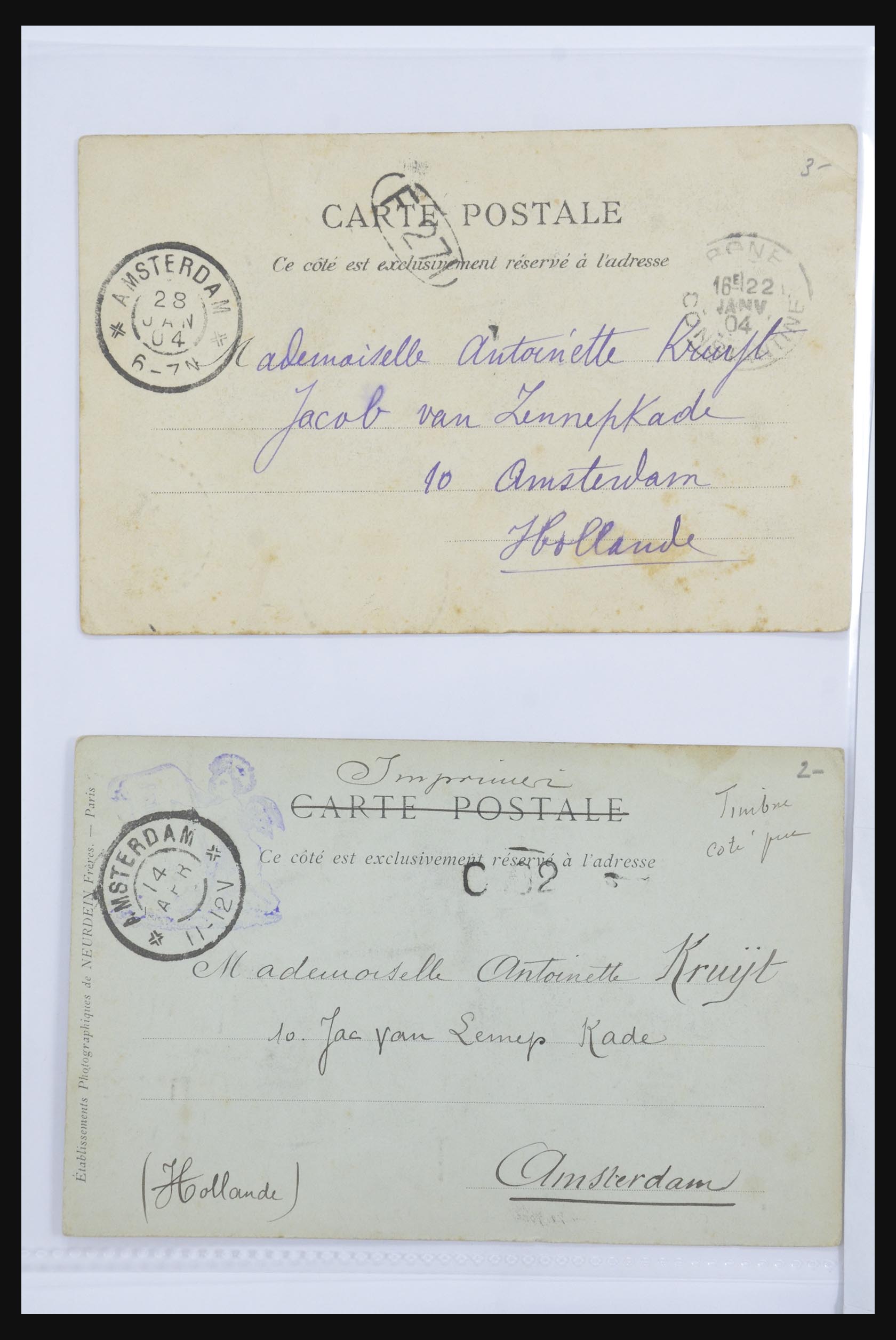 31666 052 - 31666 Franse koloniën ansichtkaarten 1900-1910.