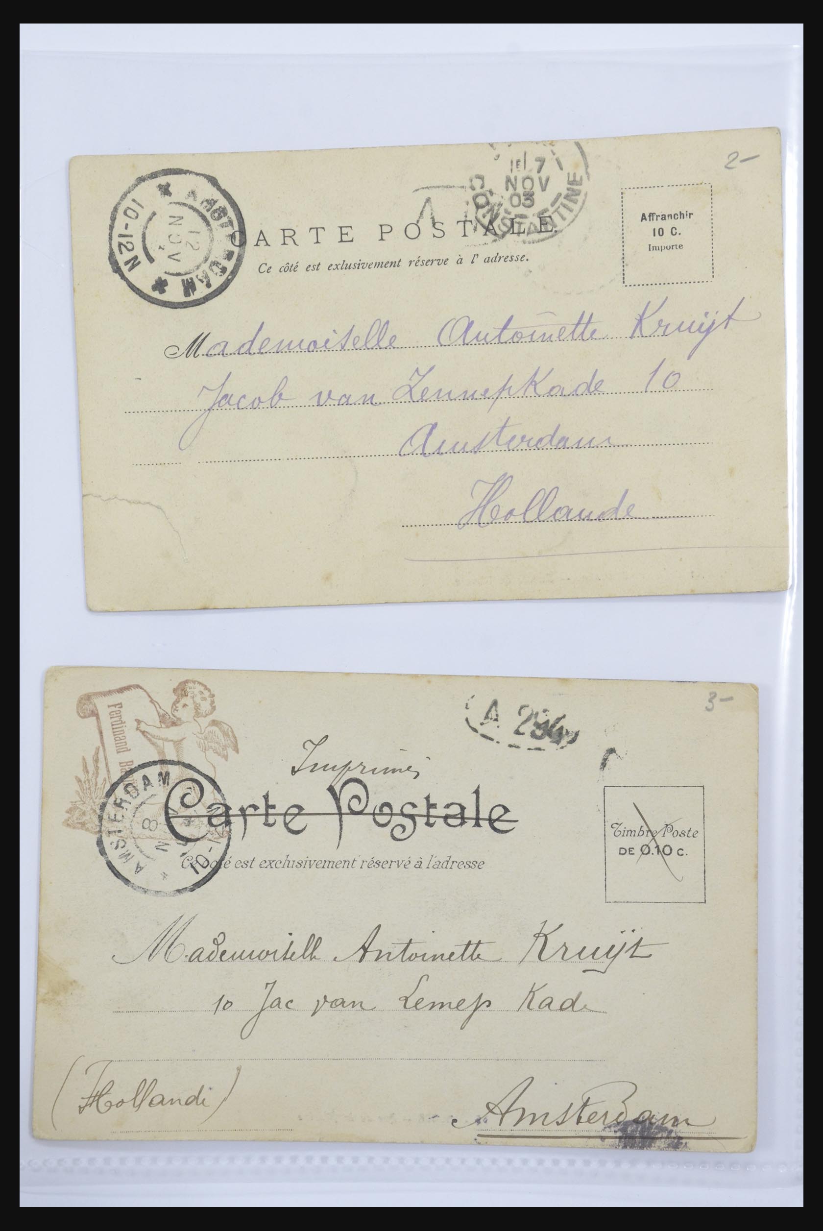 31666 058 - 31666 Franse koloniën ansichtkaarten 1900-1910.