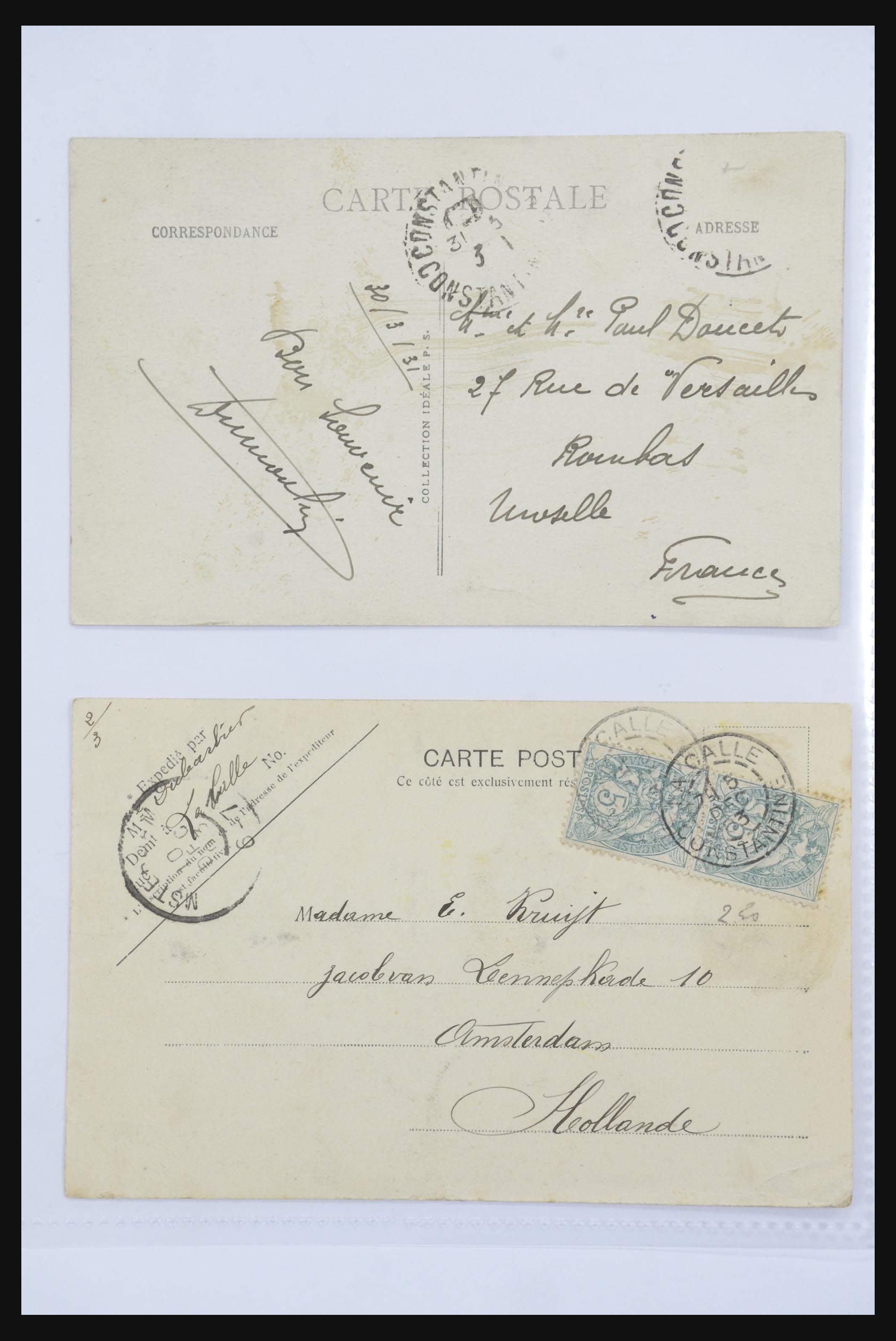 31666 062 - 31666 Franse koloniën ansichtkaarten 1900-1910.