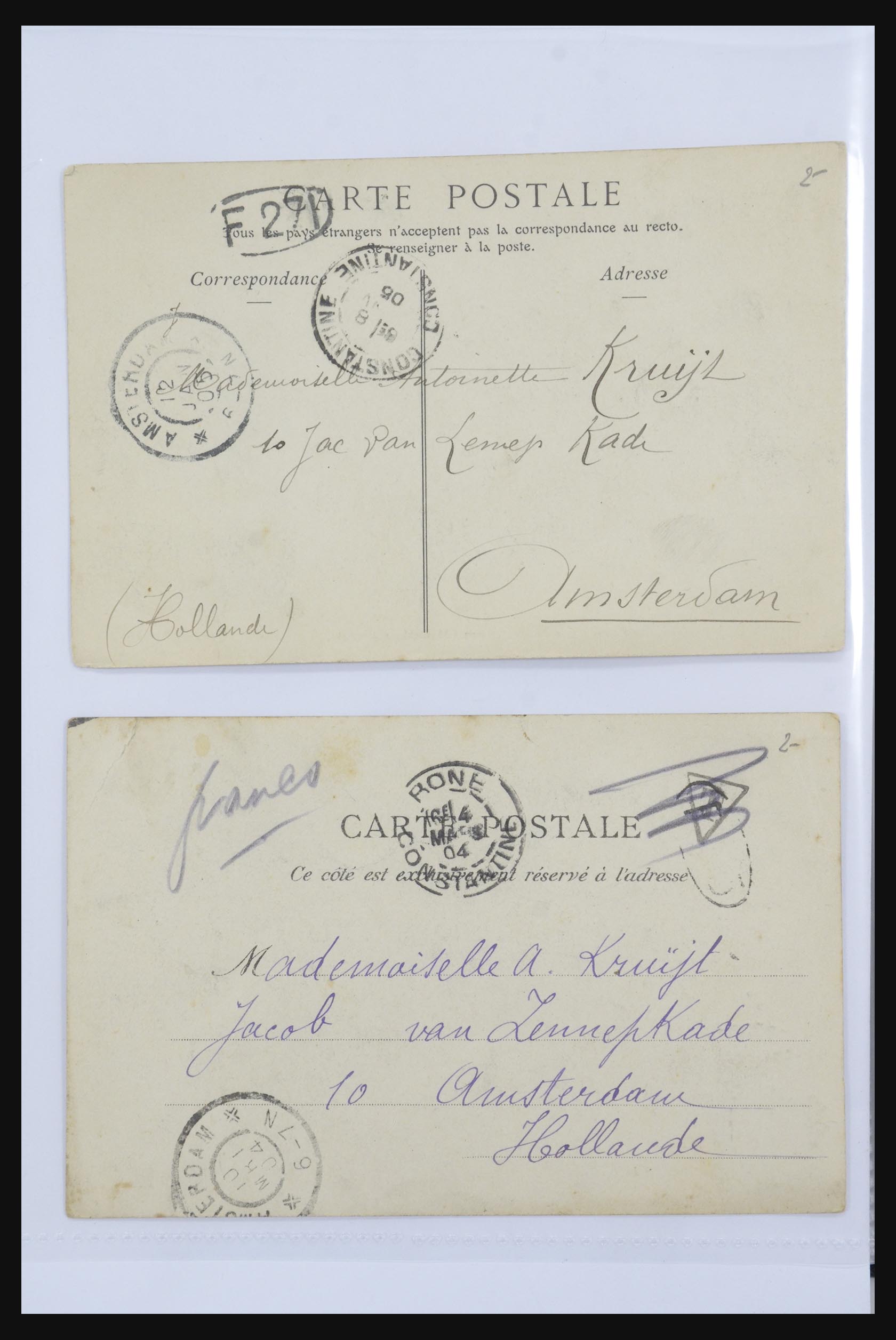 31666 066 - 31666 Franse koloniën ansichtkaarten 1900-1910.