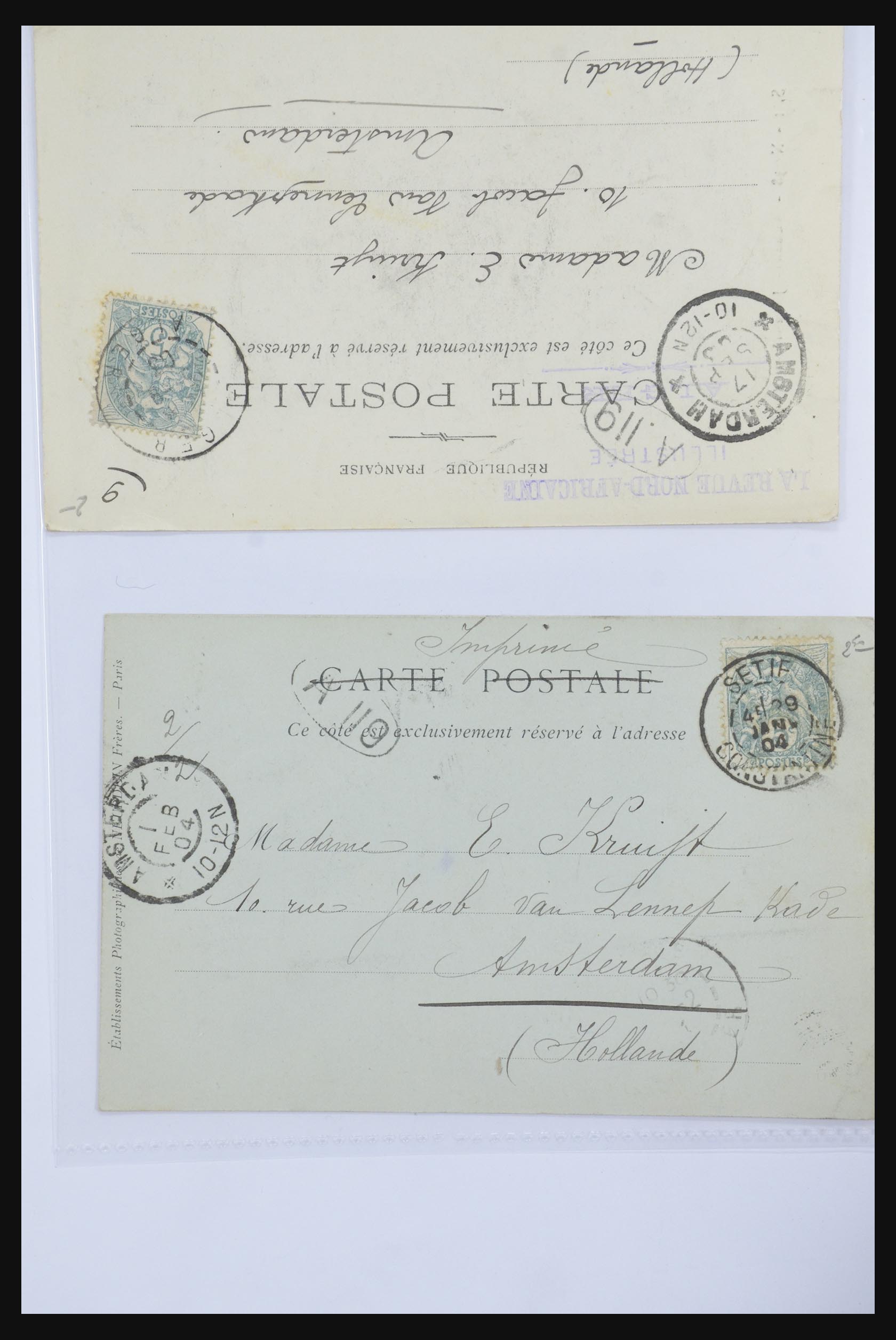 31666 072 - 31666 Franse koloniën ansichtkaarten 1900-1910.