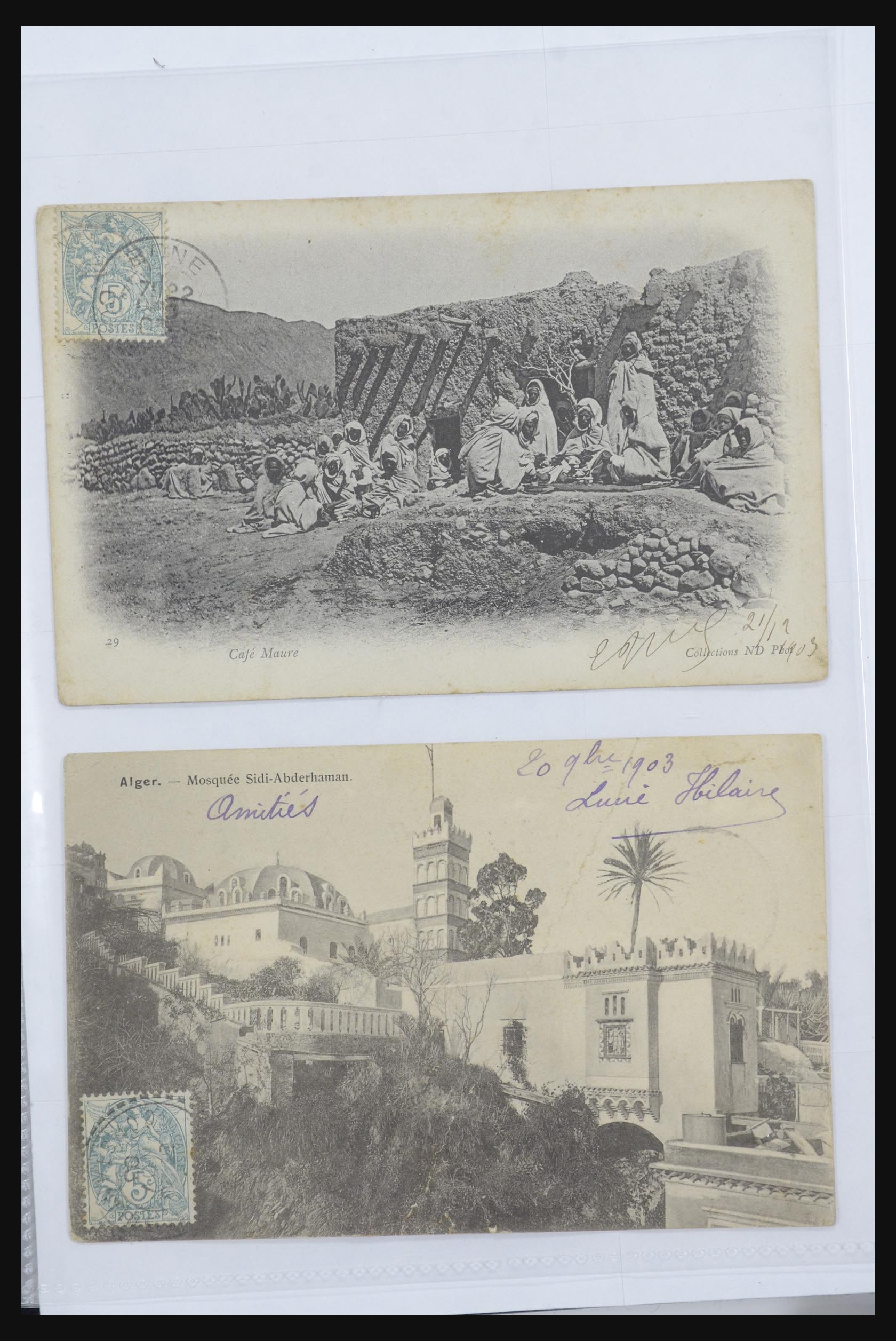31666 073 - 31666 French colonies picture postcards 1900-1910.