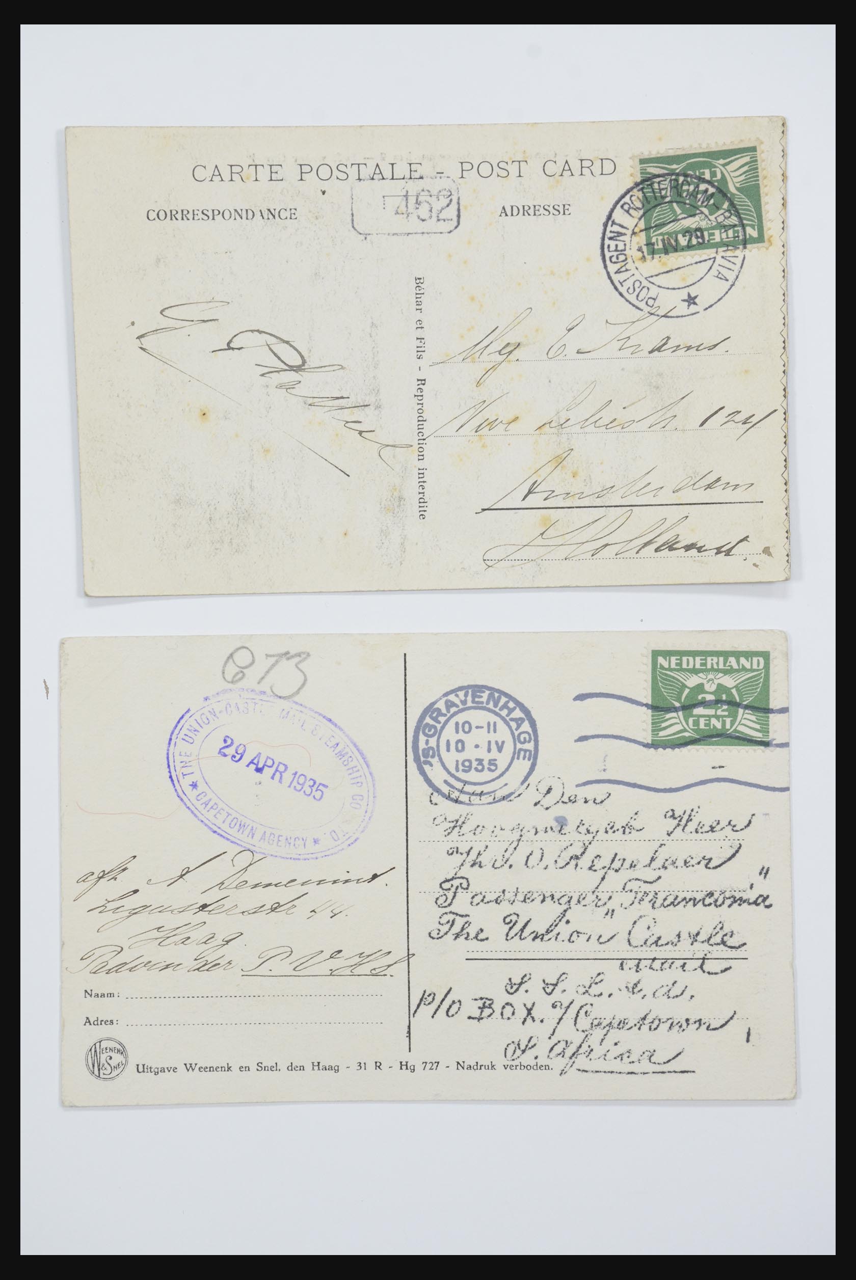 31668 008 - 31668 Nederland ansichtkaarten 1905-1935.
