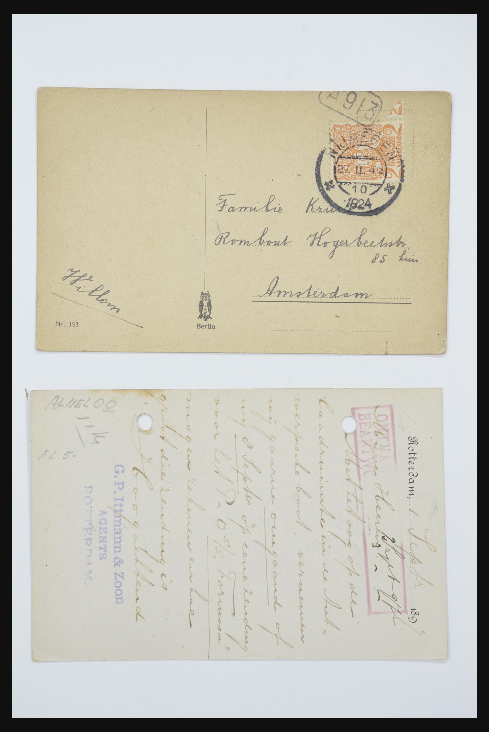 31668 035 - 31668 Nederland ansichtkaarten 1905-1935.