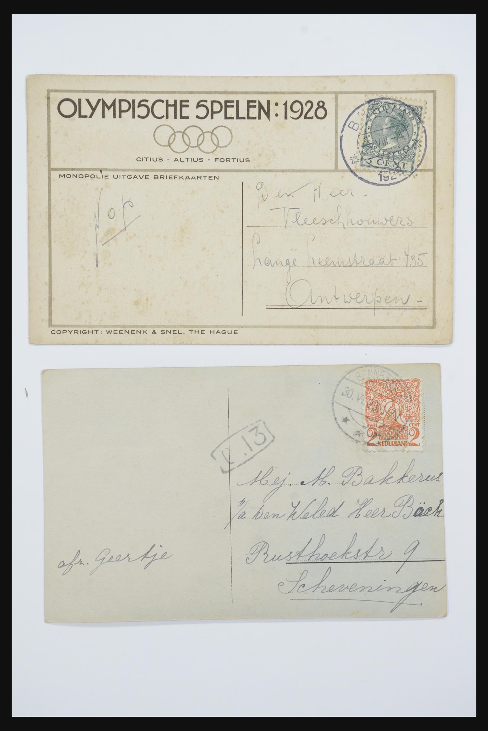 31668 041 - 31668 Nederland ansichtkaarten 1905-1935.