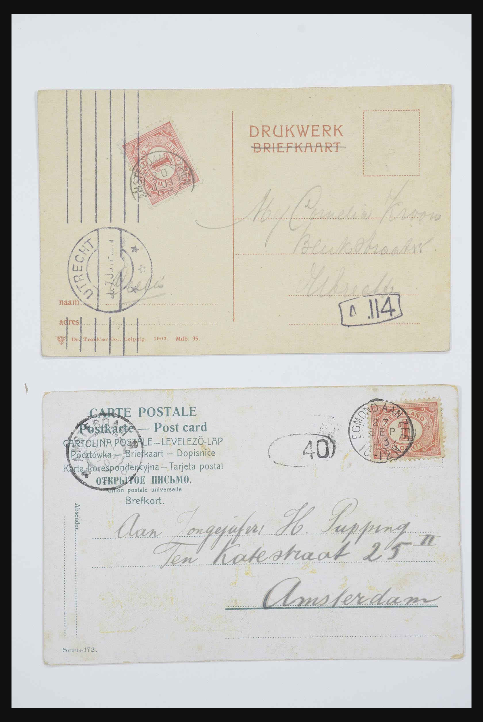 31668 063 - 31668 Nederland ansichtkaarten 1905-1935.