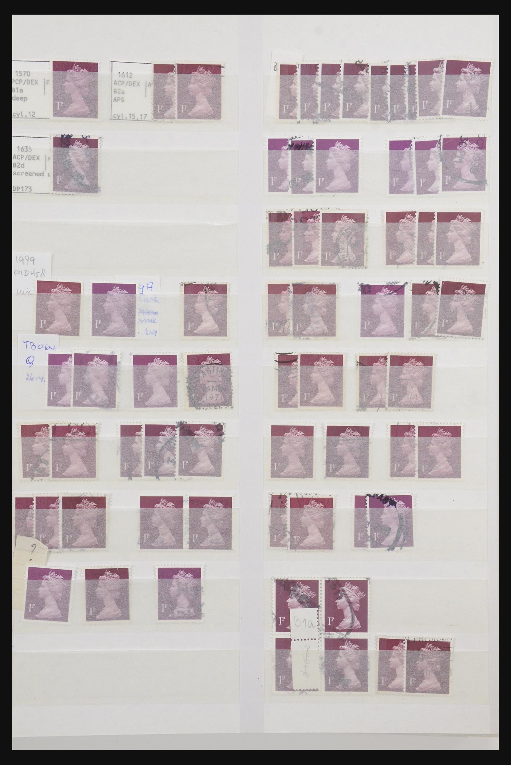 31670 003 - 31670 Great Britain machins 1971-2017.