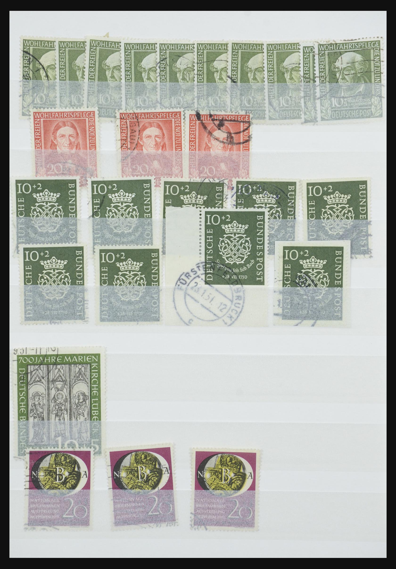 31686 002 - 31686 Bundespost 1949-1955.