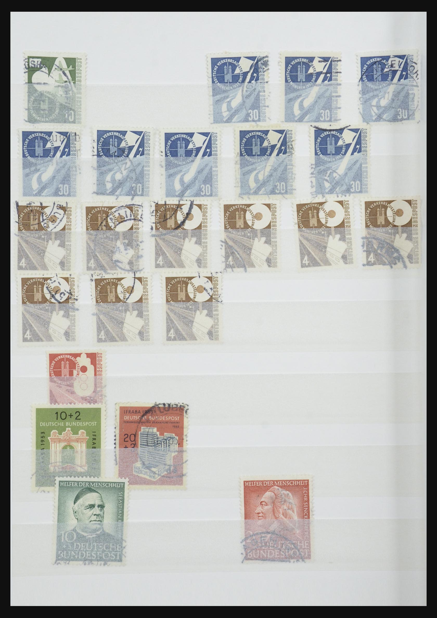 31686 006 - 31686 Bundespost 1949-1955.
