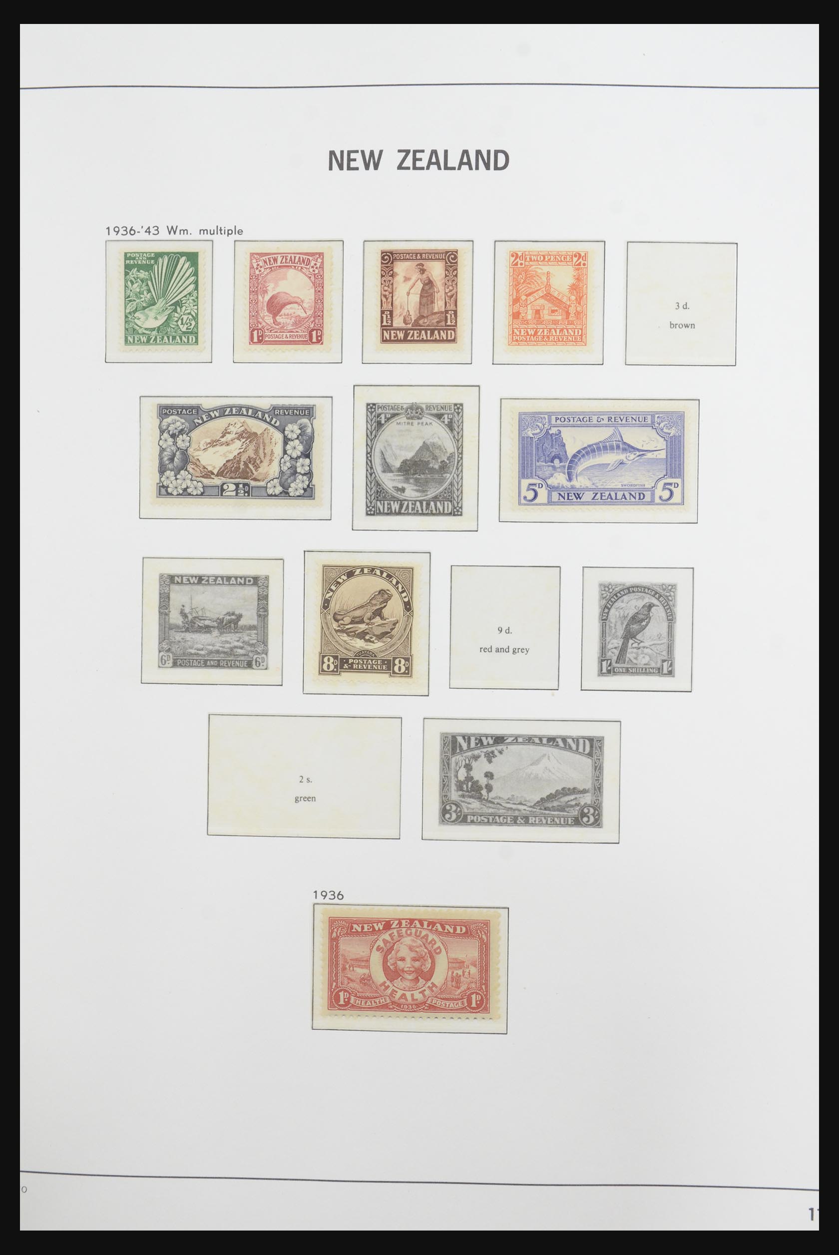 31690 007 - 31690 Nieuw Zeeland 1920-1994.
