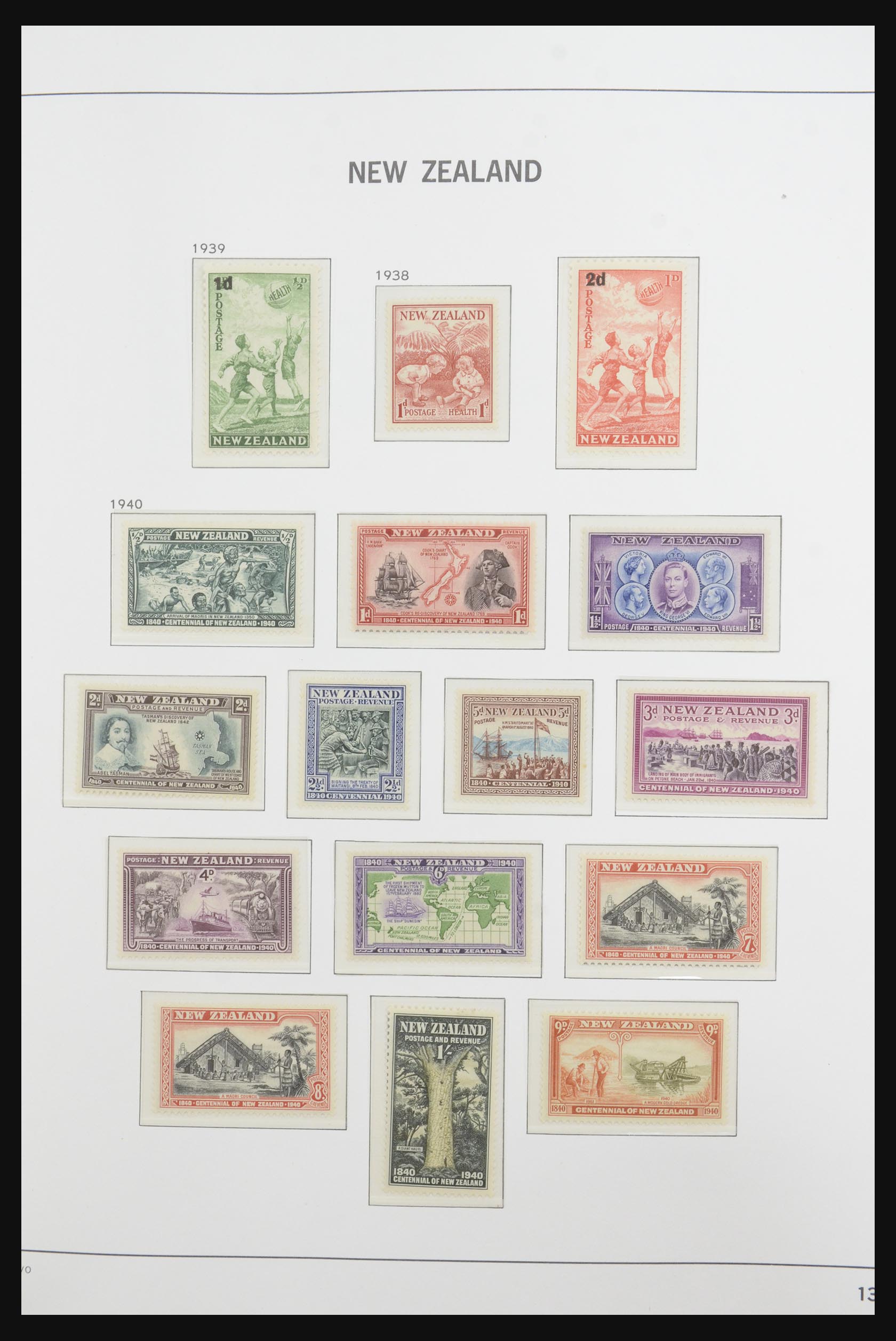 31690 009 - 31690 Nieuw Zeeland 1920-1994.
