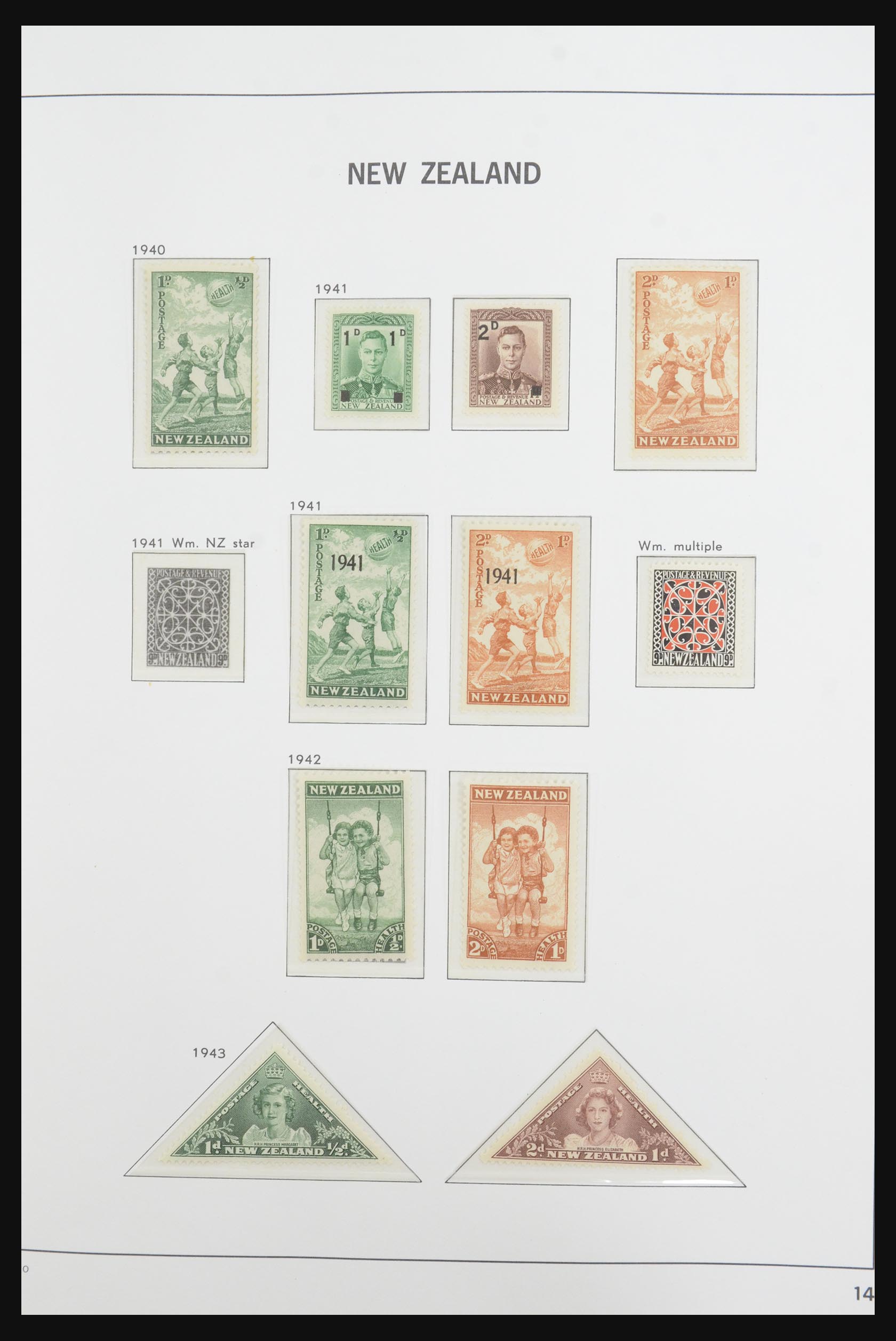 31690 010 - 31690 Nieuw Zeeland 1920-1994.