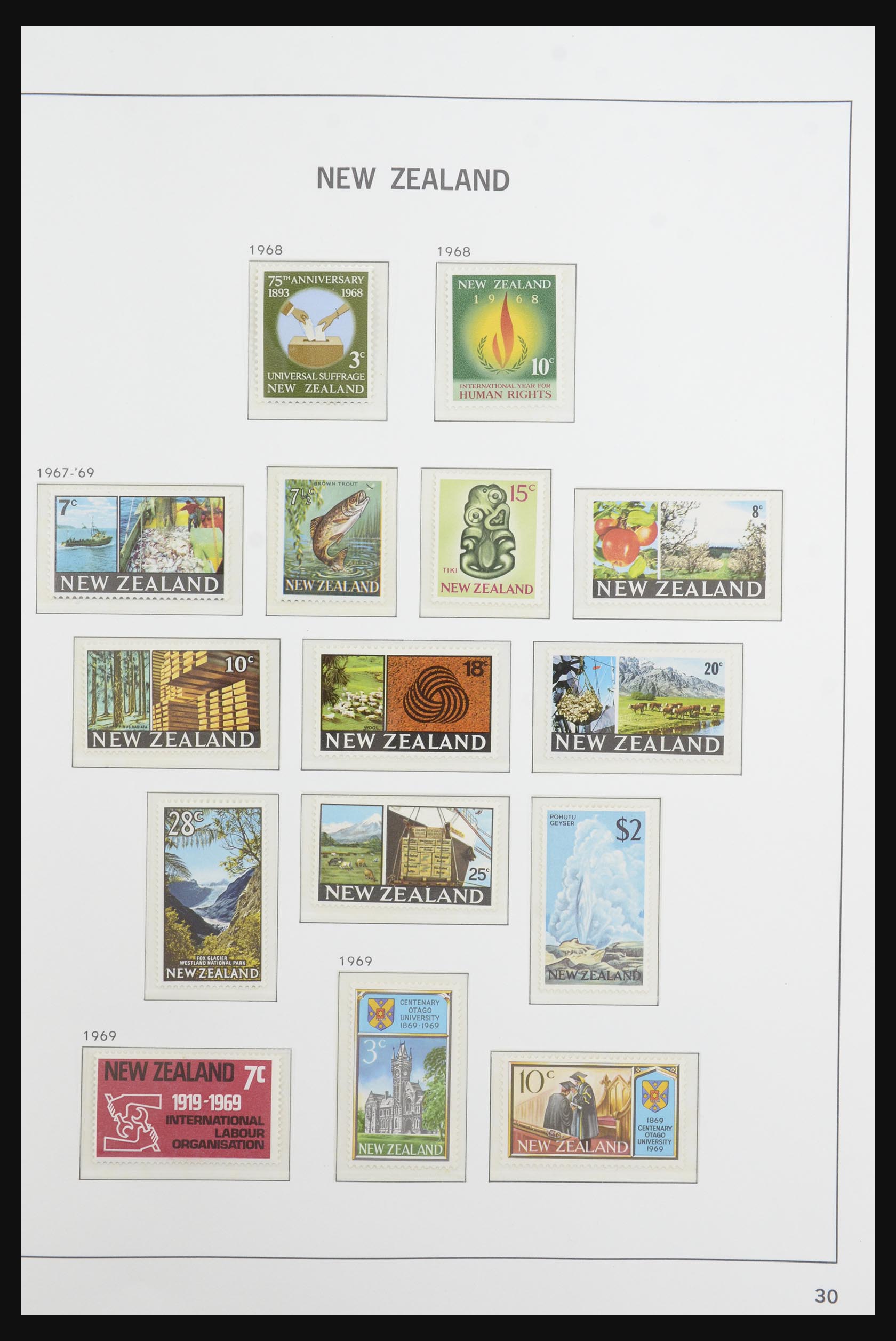 31690 026 - 31690 Nieuw Zeeland 1920-1994.