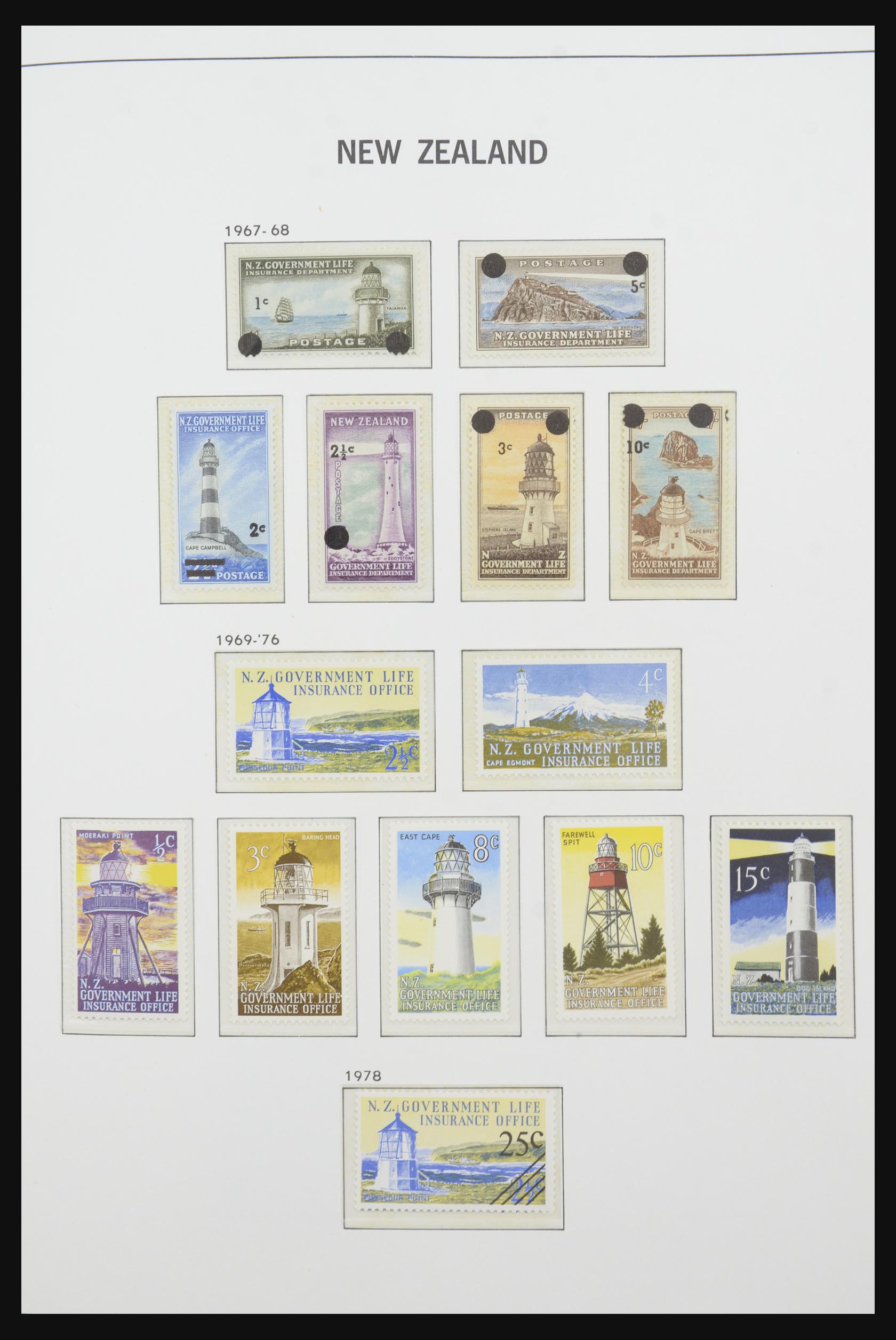 31690 079 - 31690 Nieuw Zeeland 1920-1994.