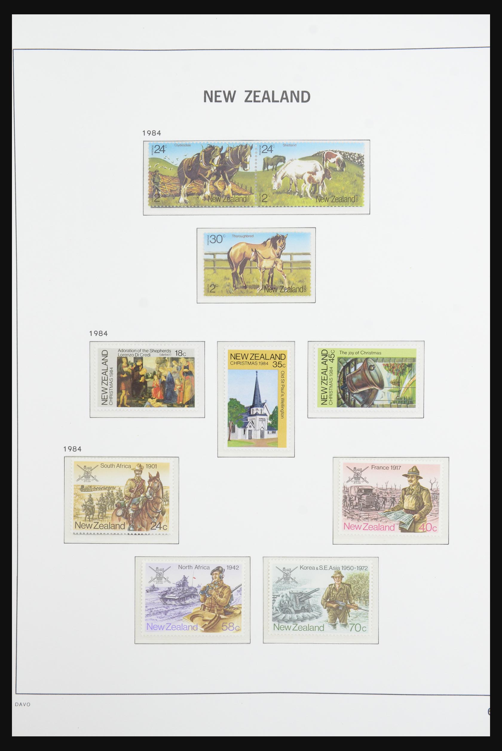 31690 098 - 31690 Nieuw Zeeland 1920-1994.