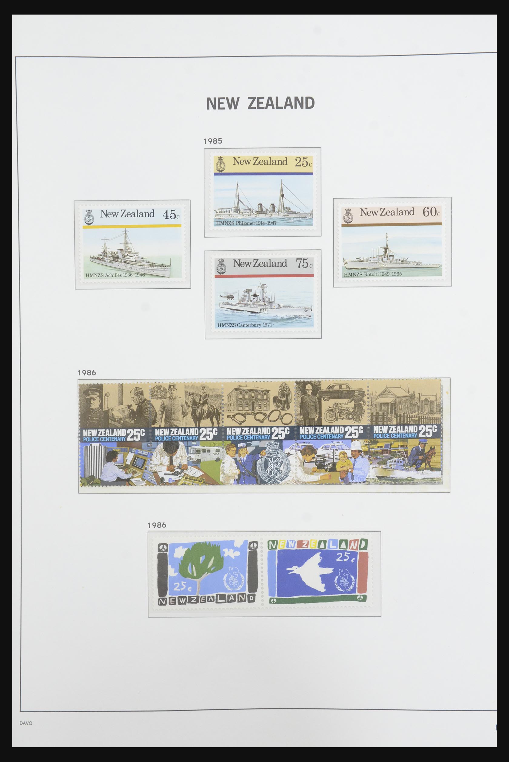 31690 101 - 31690 Nieuw Zeeland 1920-1994.