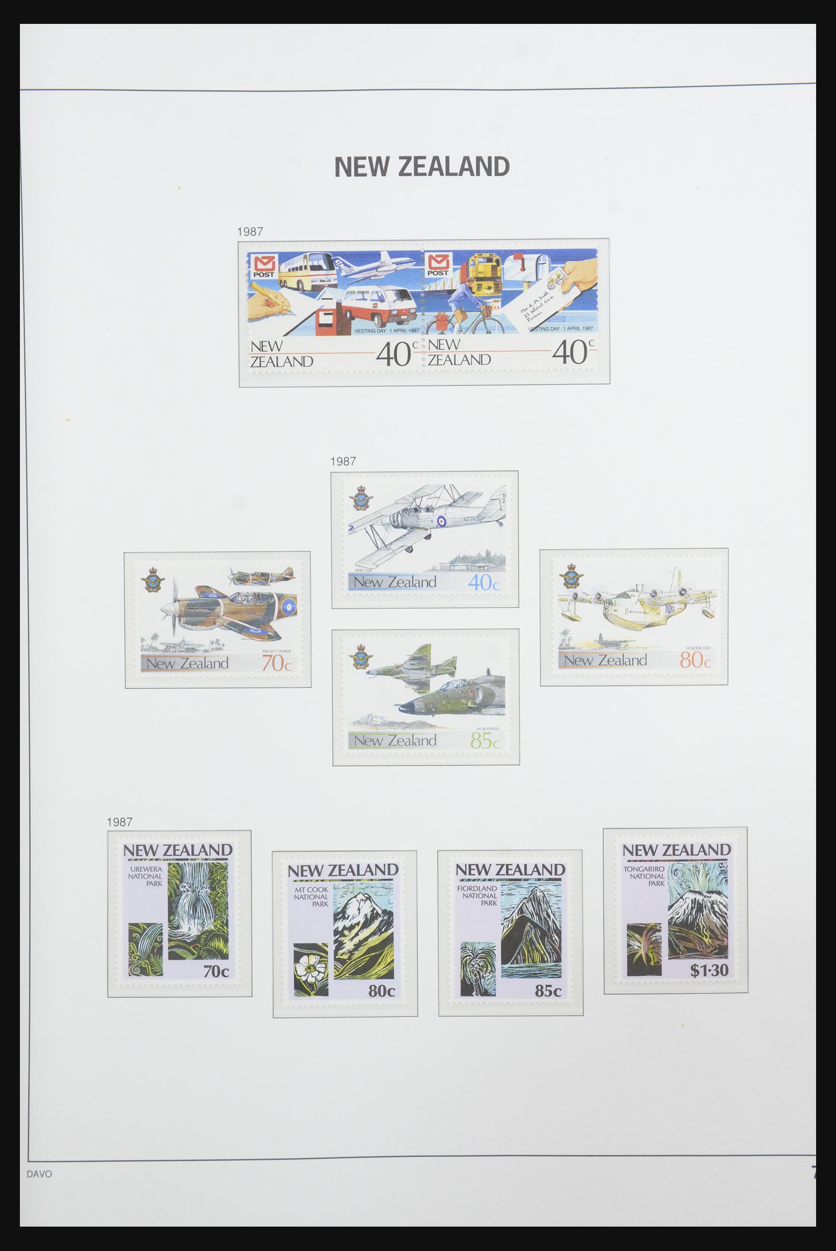 31690 105 - 31690 Nieuw Zeeland 1920-1994.