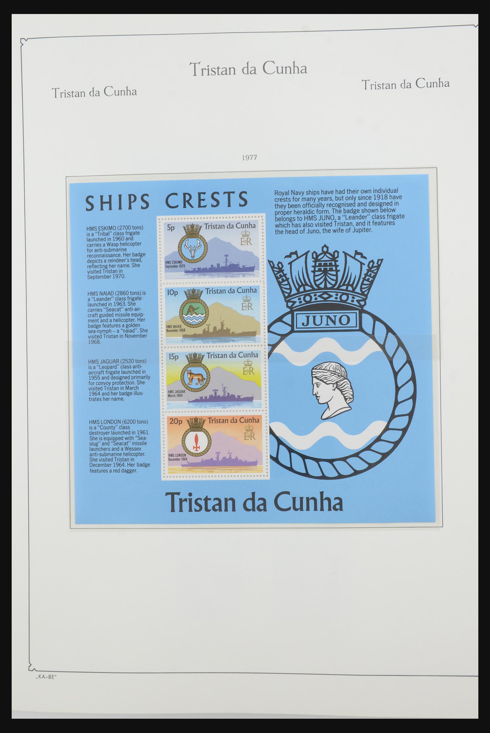 31692 024 - 31692 Tristan da Cunha 1952-2010!