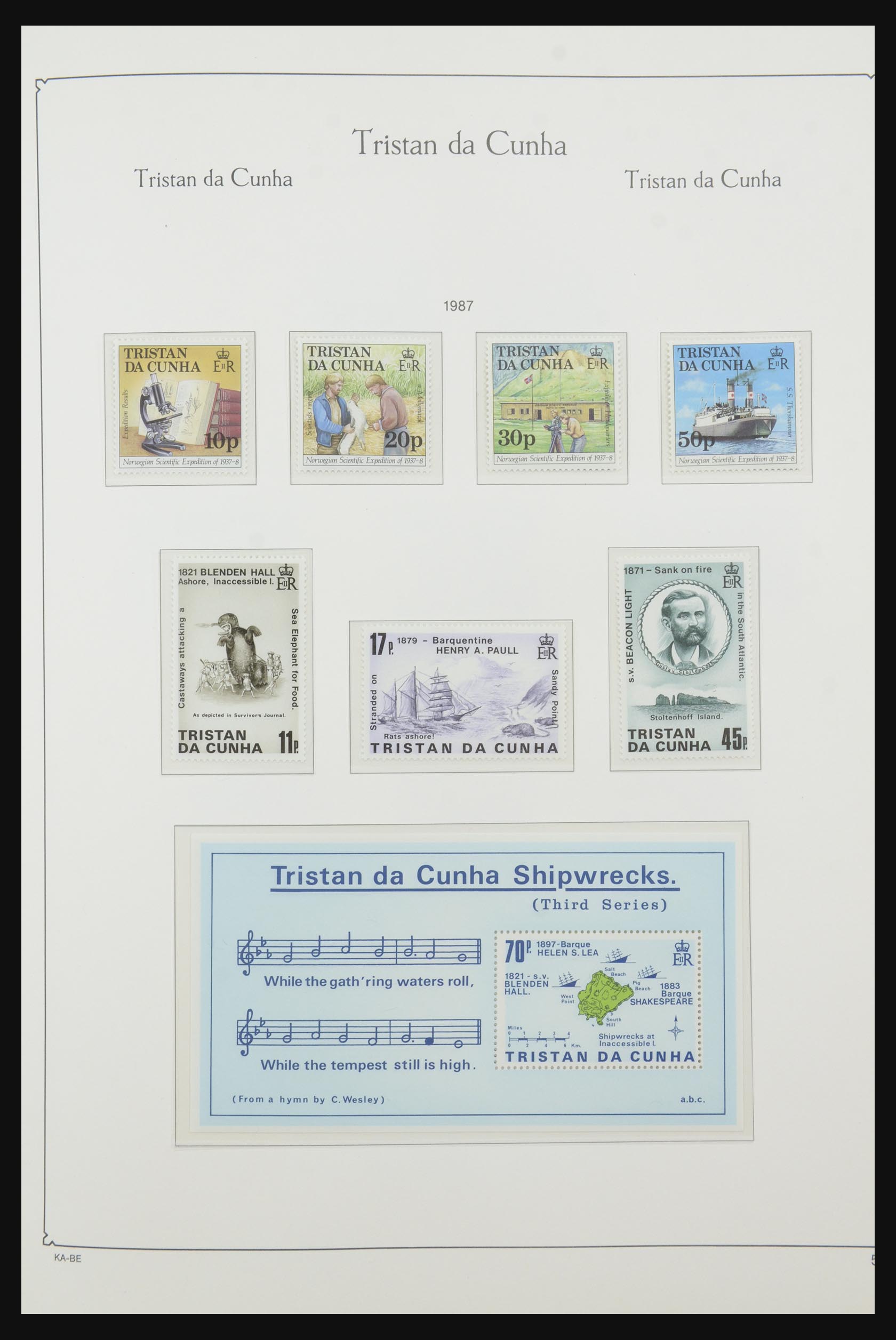 31692 051 - 31692 Tristan da Cunha 1952-2010!