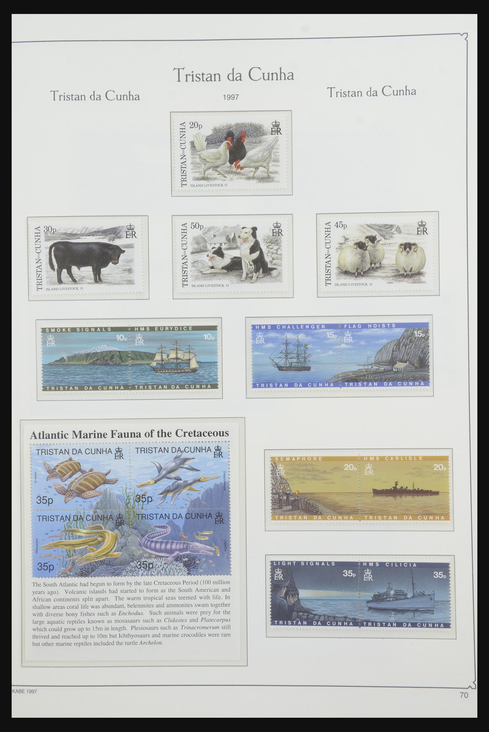 31692 070 - 31692 Tristan da Cunha 1952-2010!