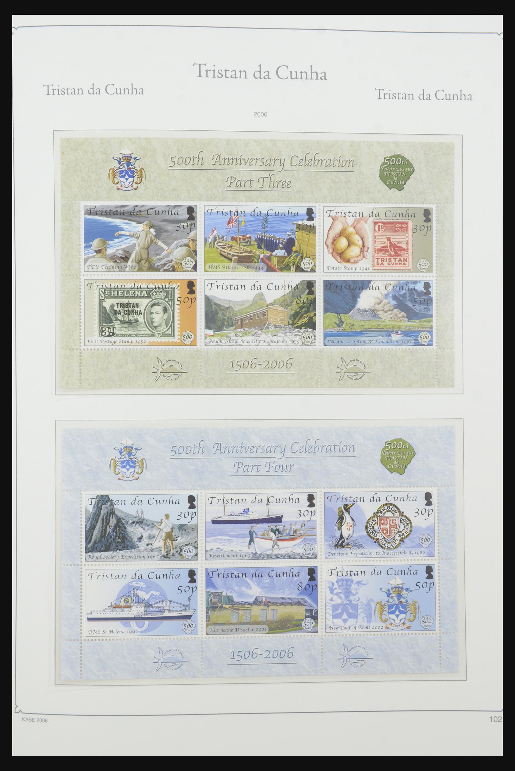 31692 103 - 31692 Tristan da Cunha 1952-2010!