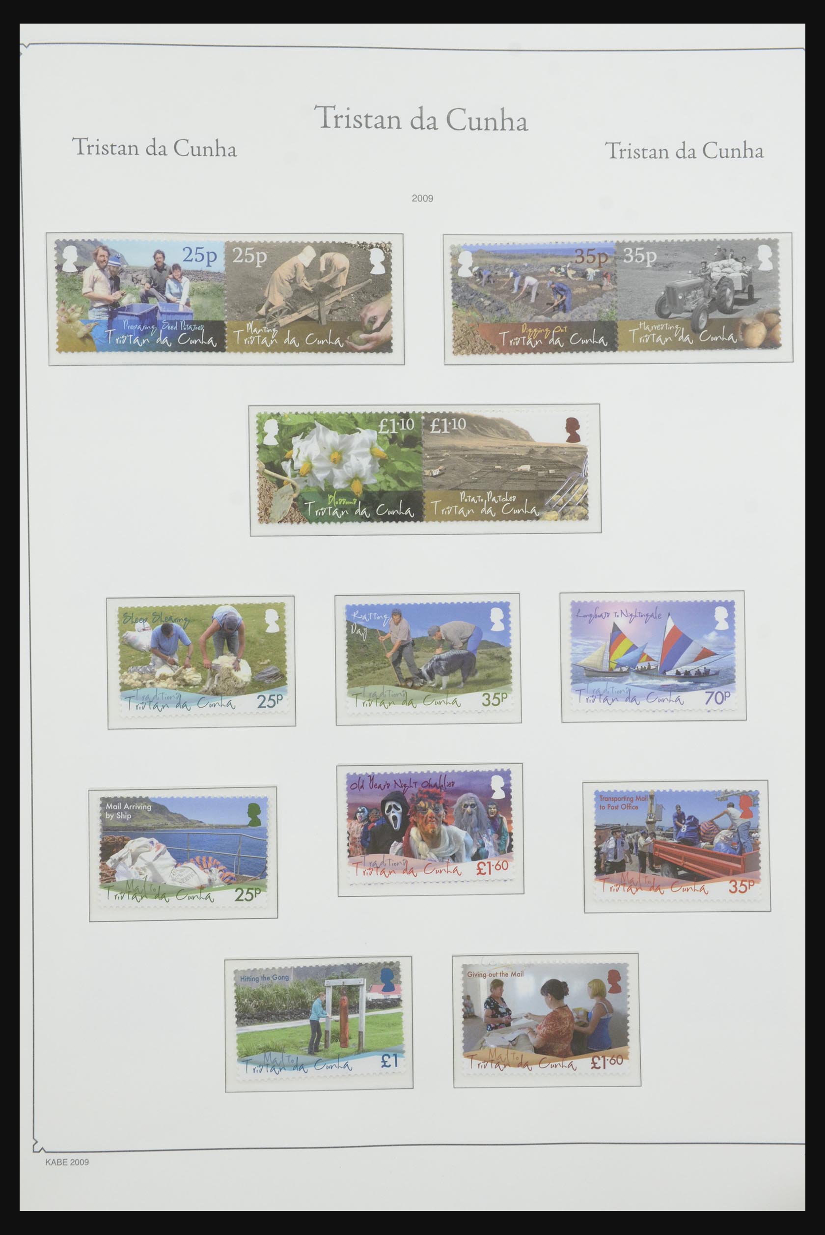 31692 116 - 31692 Tristan da Cunha 1952-2010!