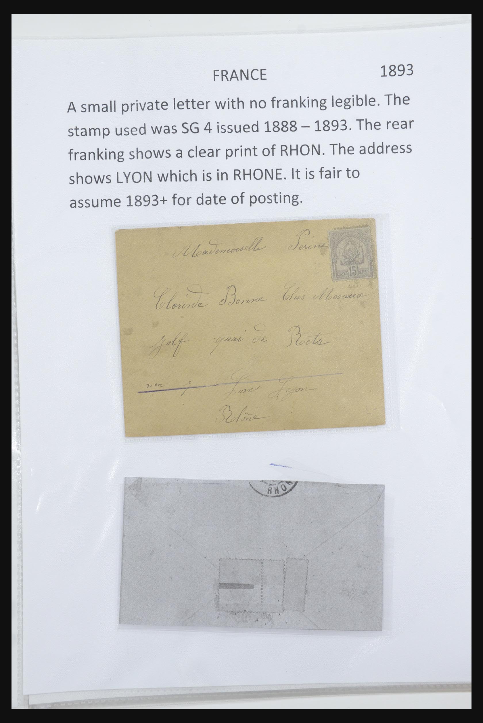 31707 013 - 31707 Tunesië brieven en postwaardestukken 1888-1920.