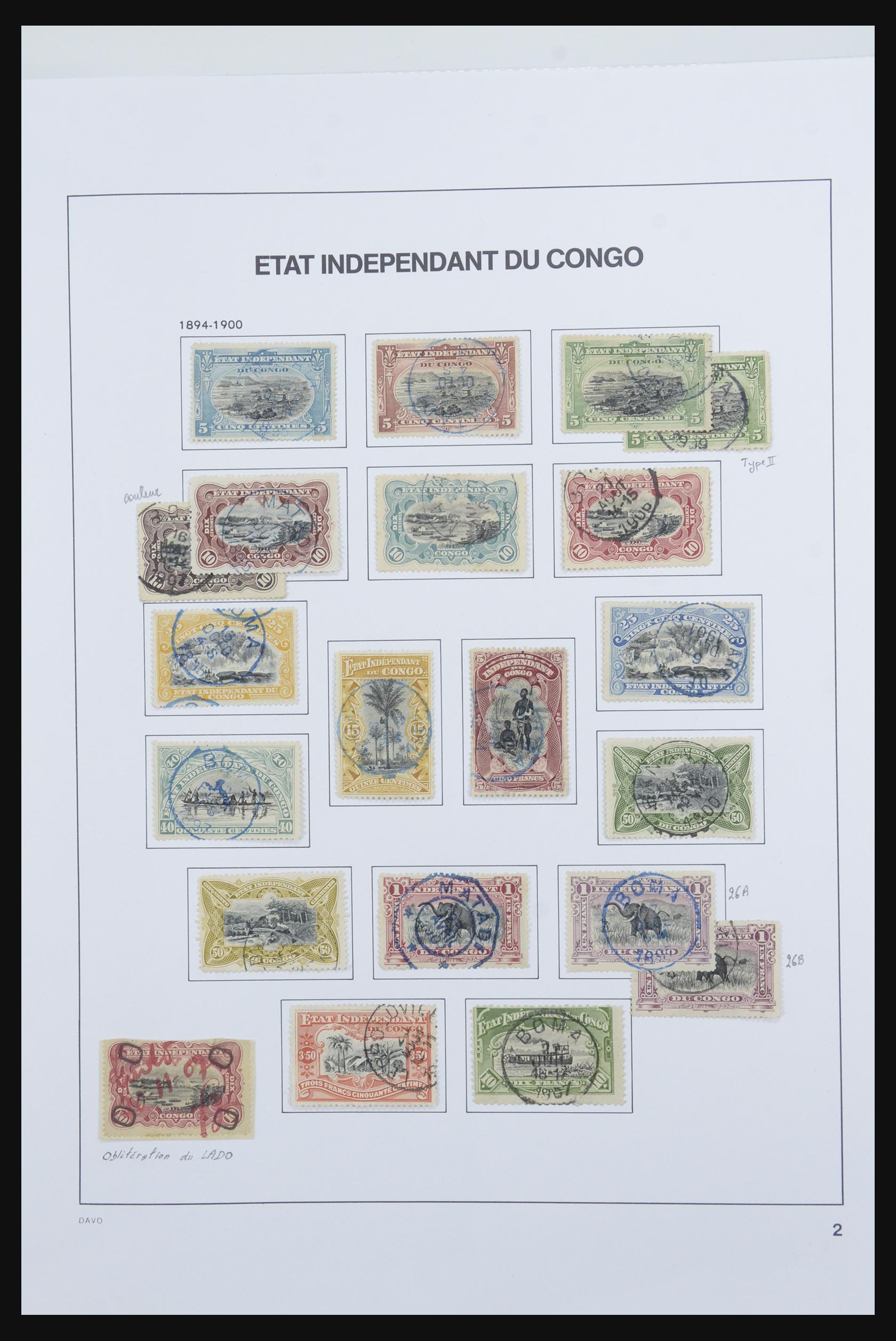 31716 005 - 31716 Belgisch Congo 1886-1960.