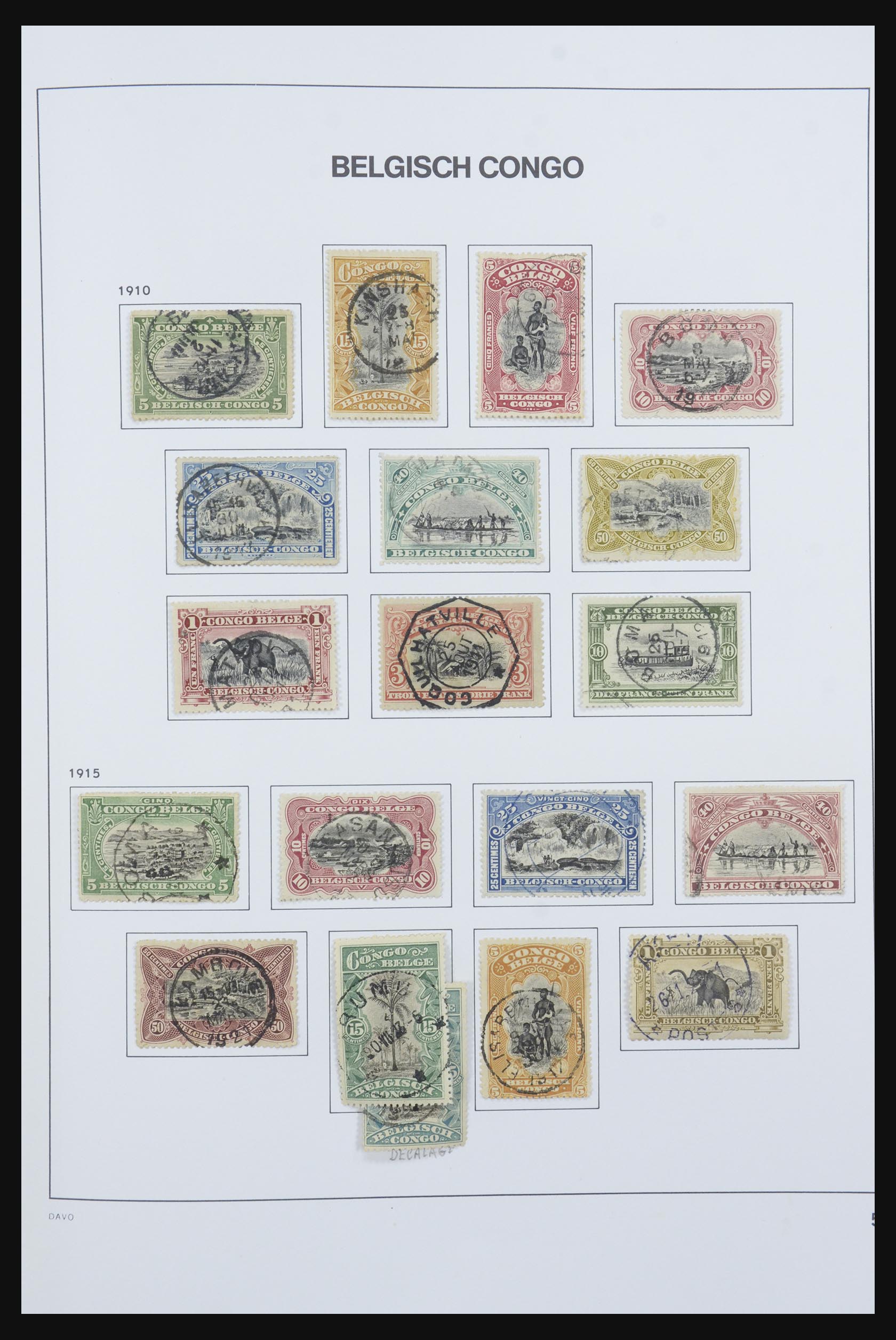 31716 016 - 31716 Belgisch Congo 1886-1960.