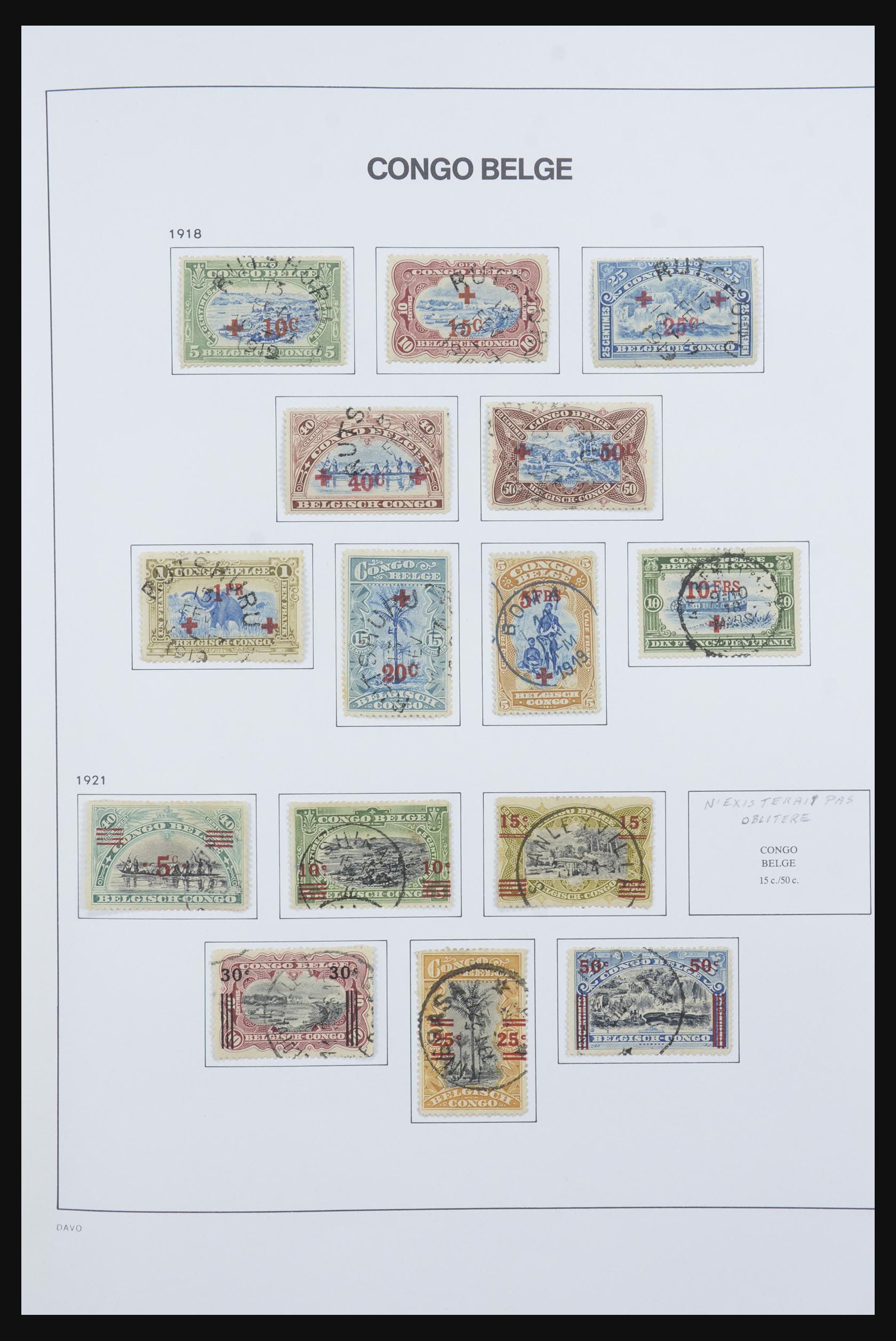 31716 017 - 31716 Belgisch Congo 1886-1960.