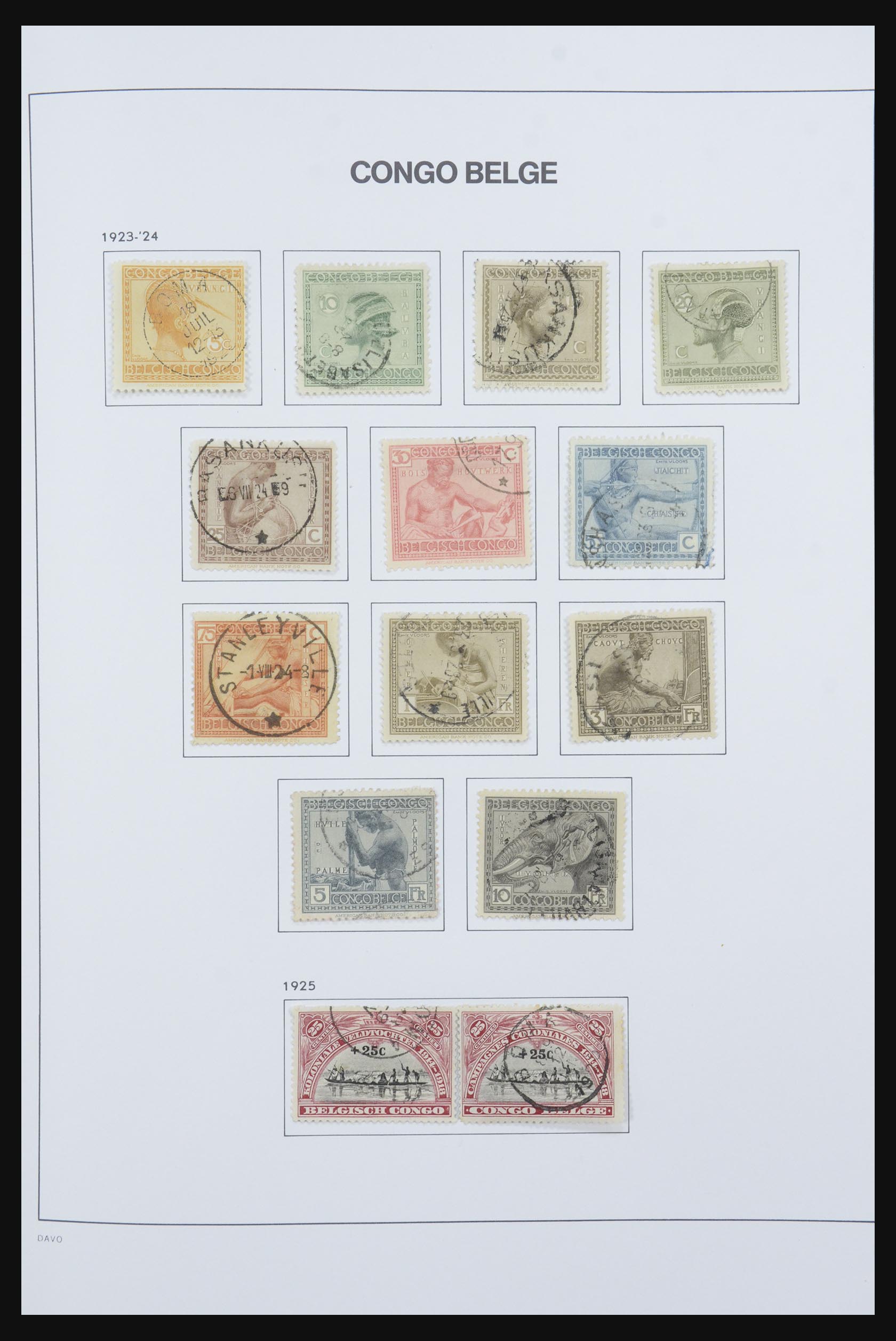 31716 019 - 31716 Belgisch Congo 1886-1960.