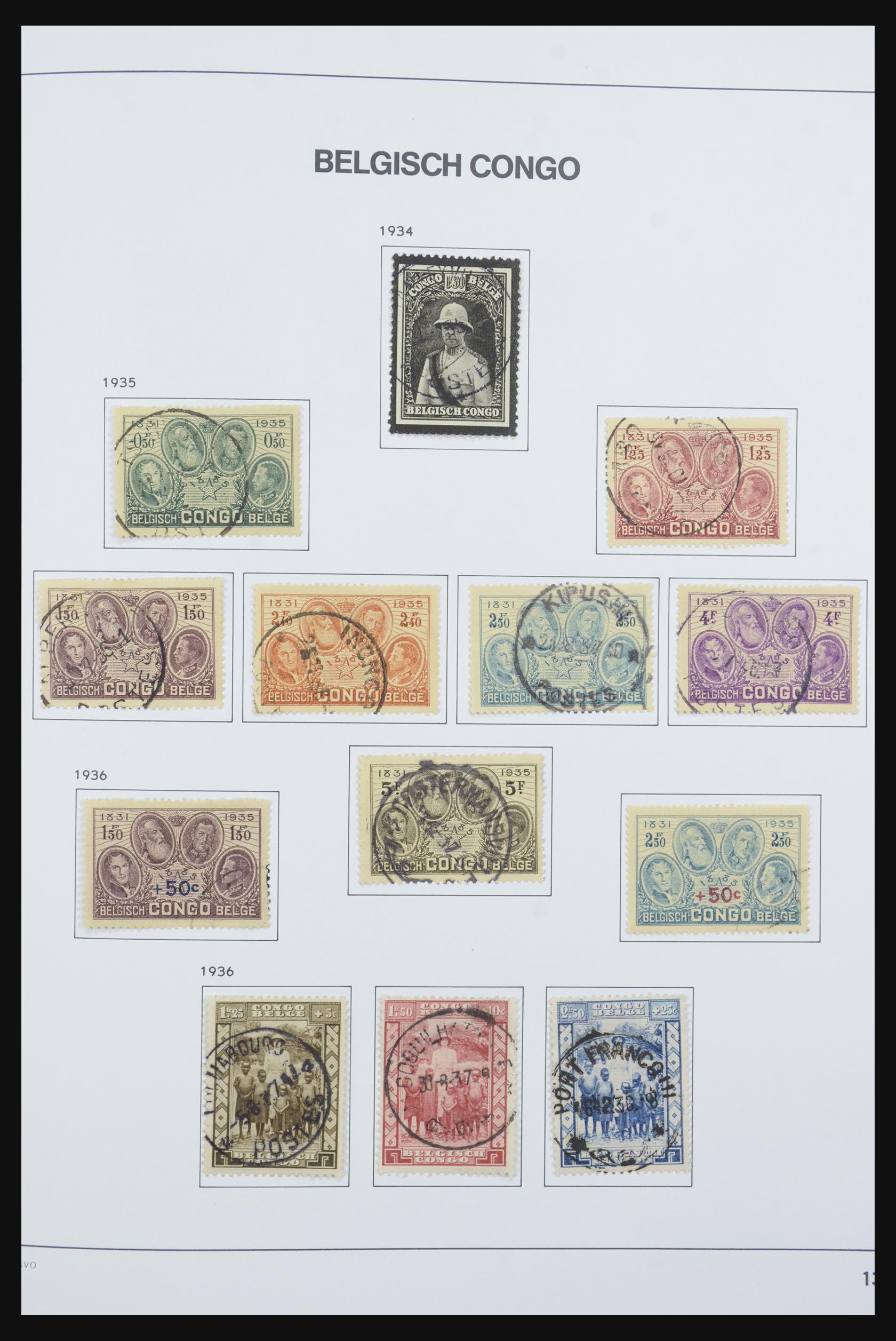 31716 025 - 31716 Belgisch Congo 1886-1960.