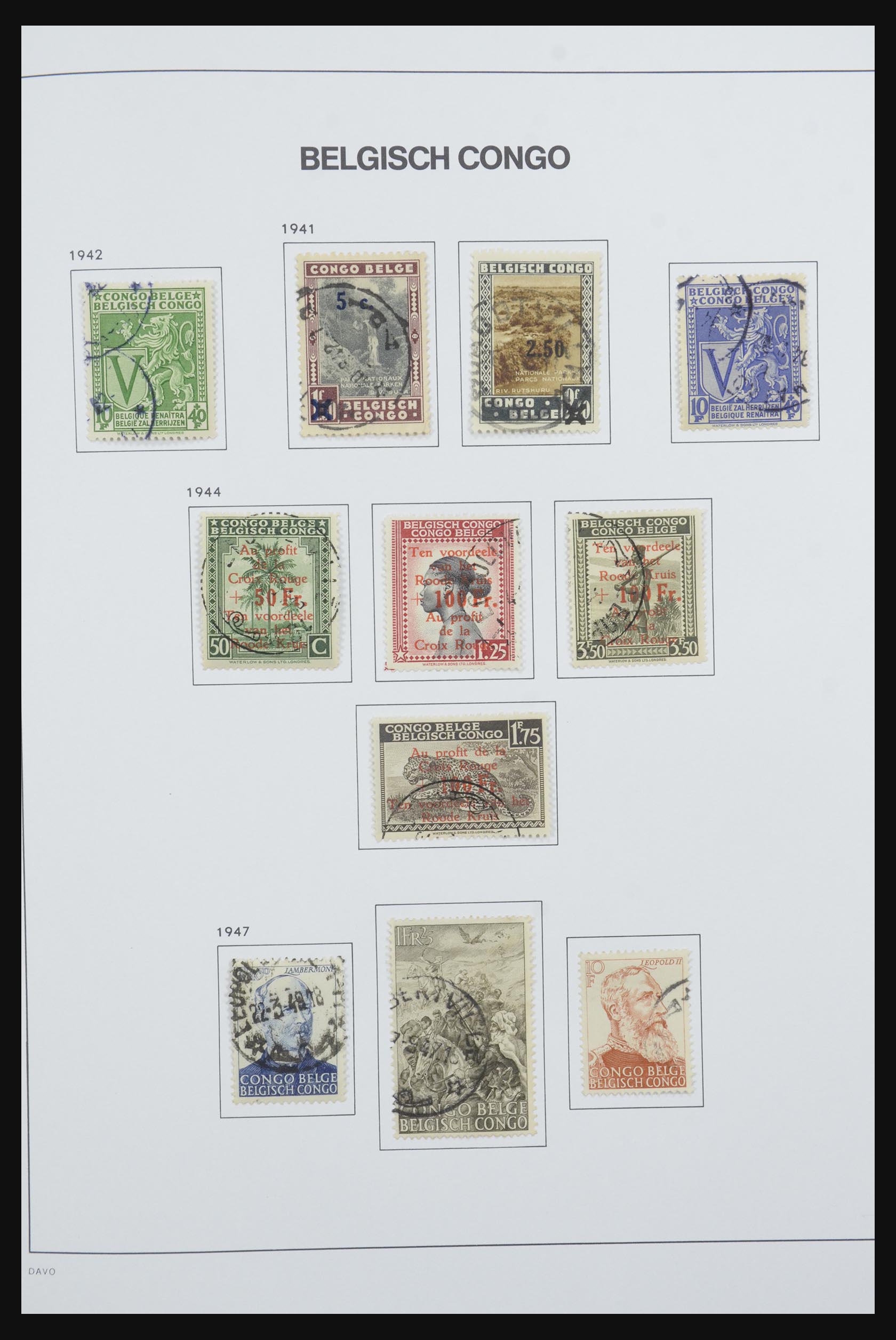31716 033 - 31716 Belgisch Congo 1886-1960.