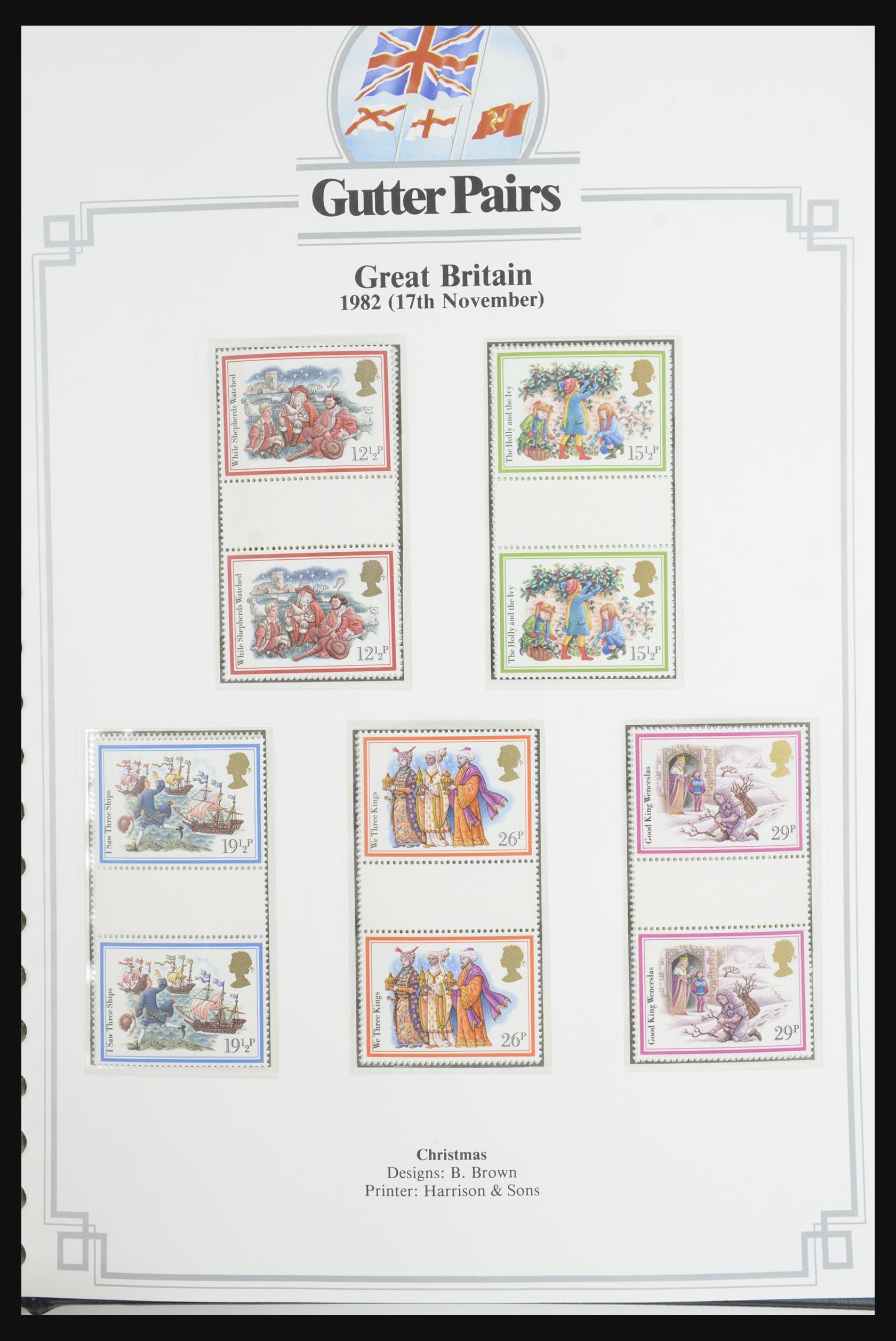 31717 034 - 31717 Great Britain gutterpairs 1976-1991.