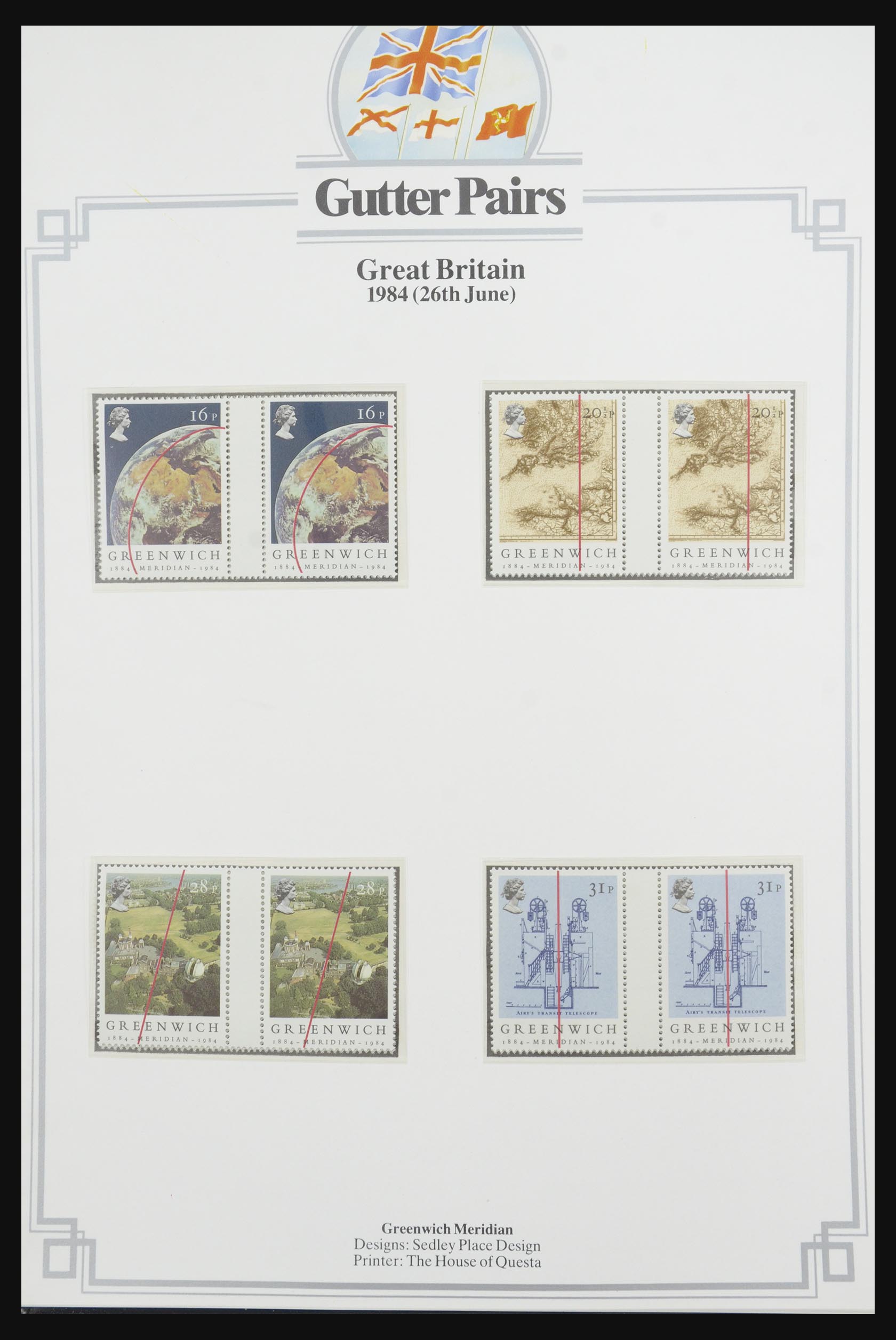 31717 046 - 31717 Great Britain gutterpairs 1976-1991.