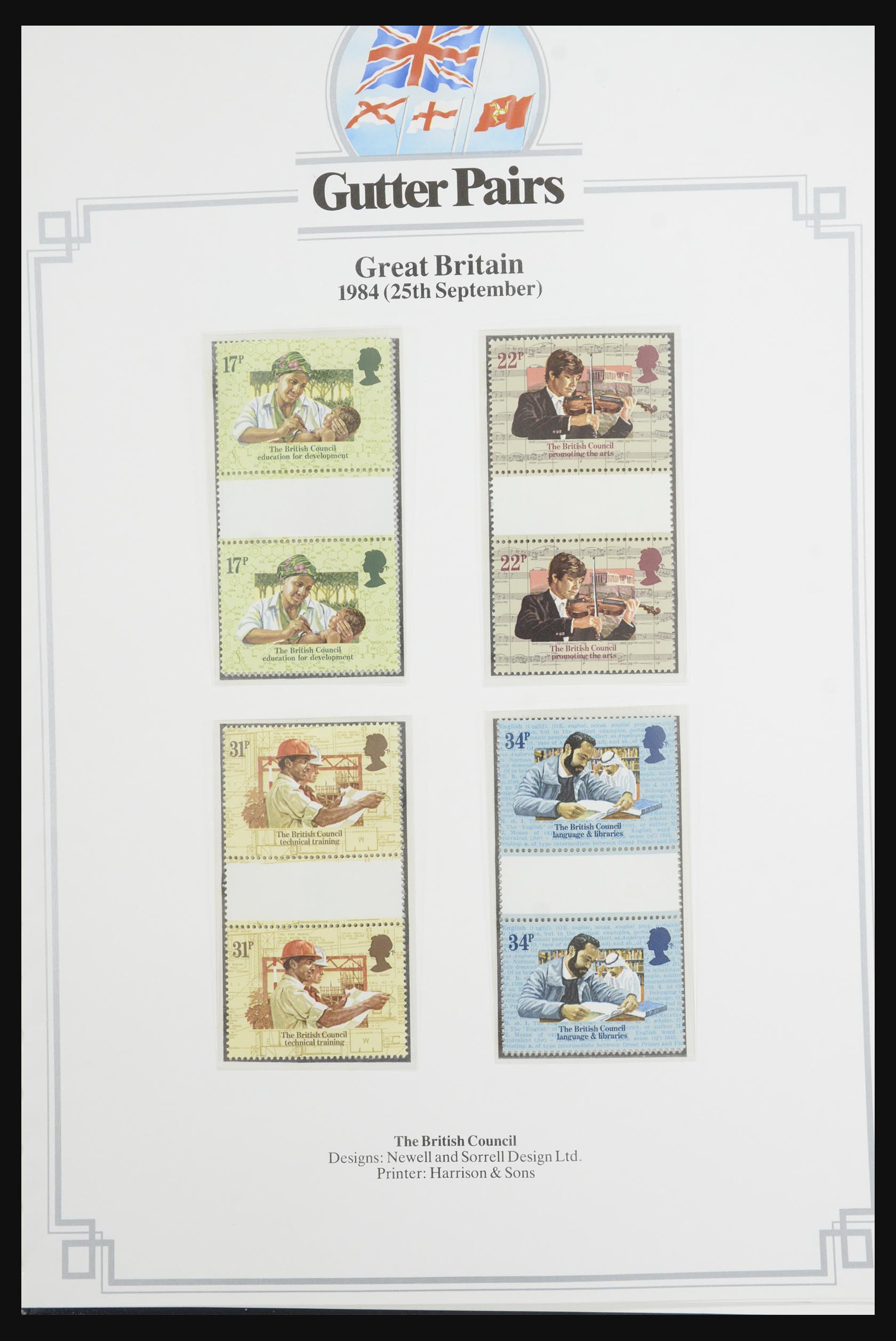 31717 048 - 31717 Great Britain gutterpairs 1976-1991.