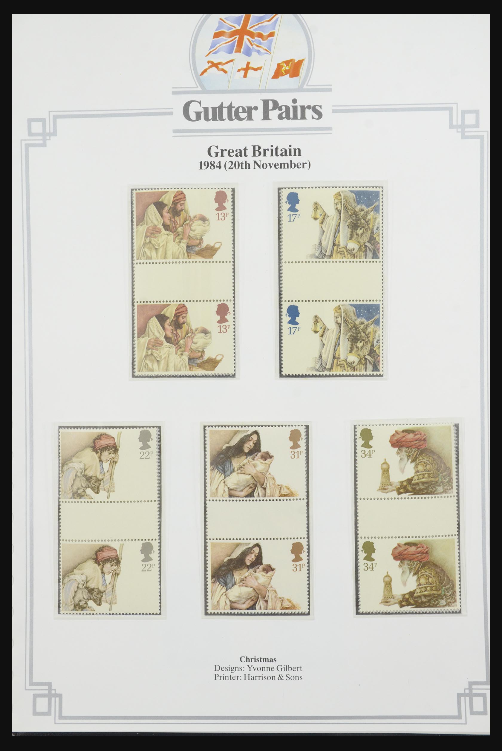 31717 050 - 31717 Great Britain gutterpairs 1976-1991.