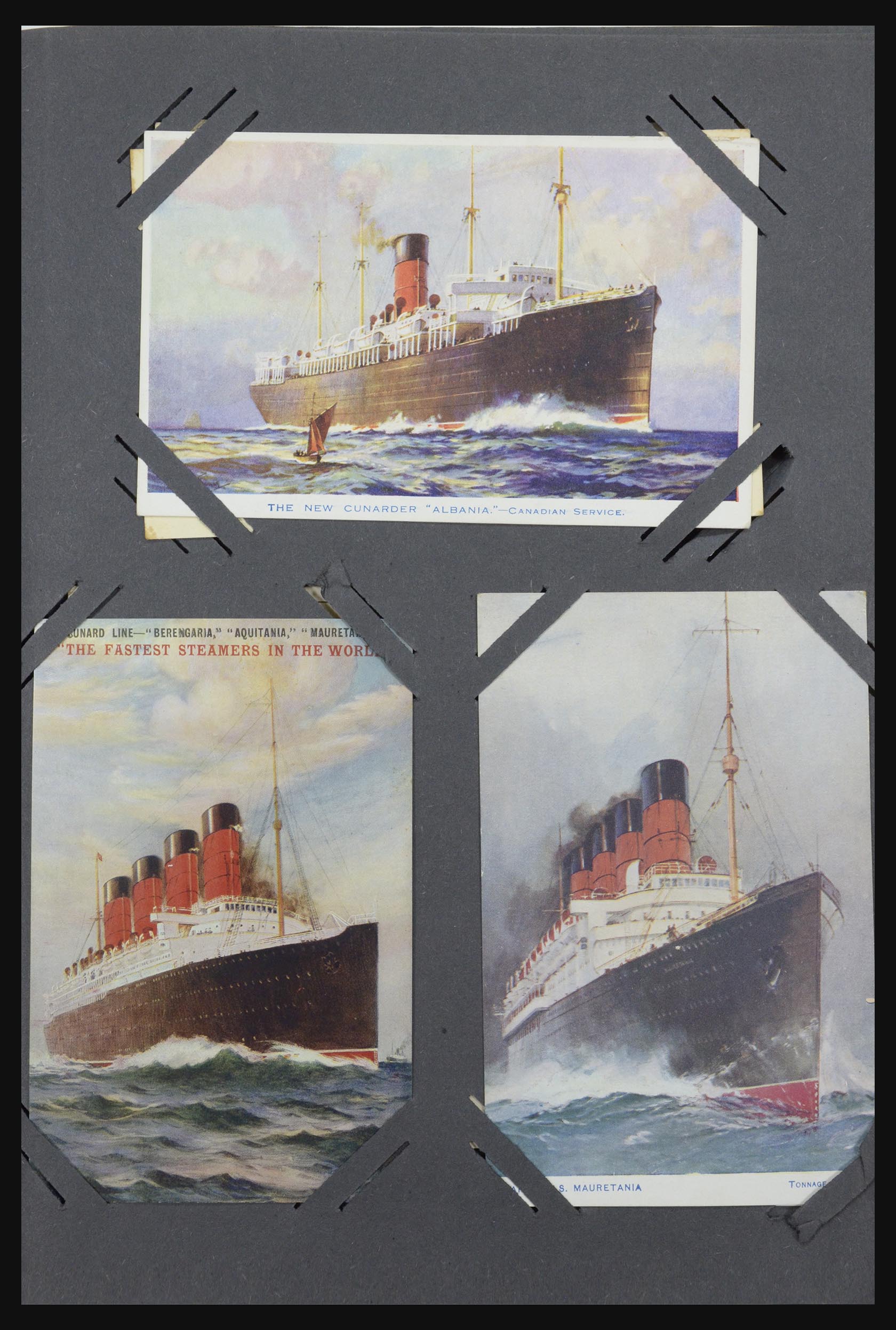 31721 001 - 31721 Motief: Schepen ansichtkaarten 1910-1940.