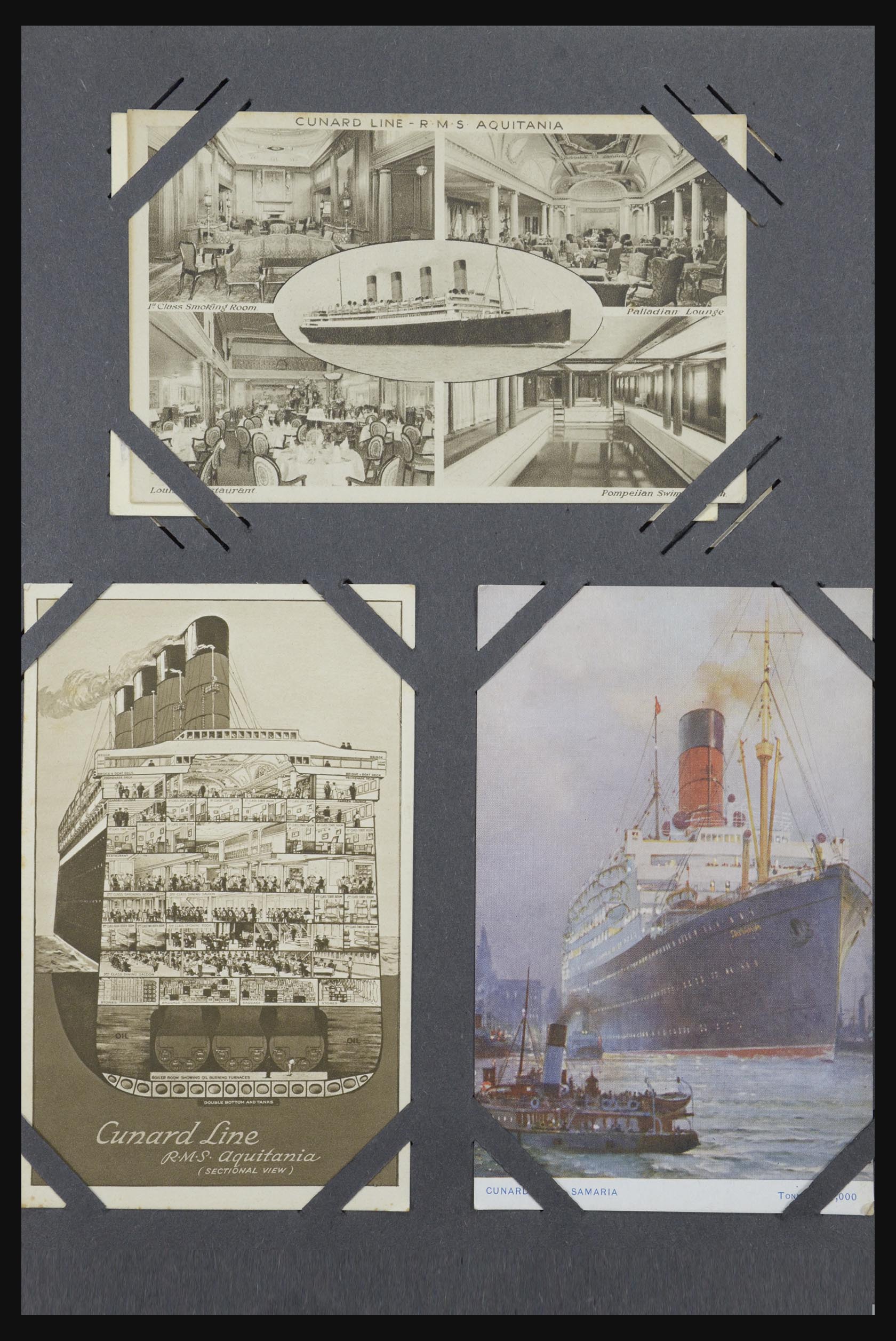 31721 003 - 31721 Motief: Schepen ansichtkaarten 1910-1940.