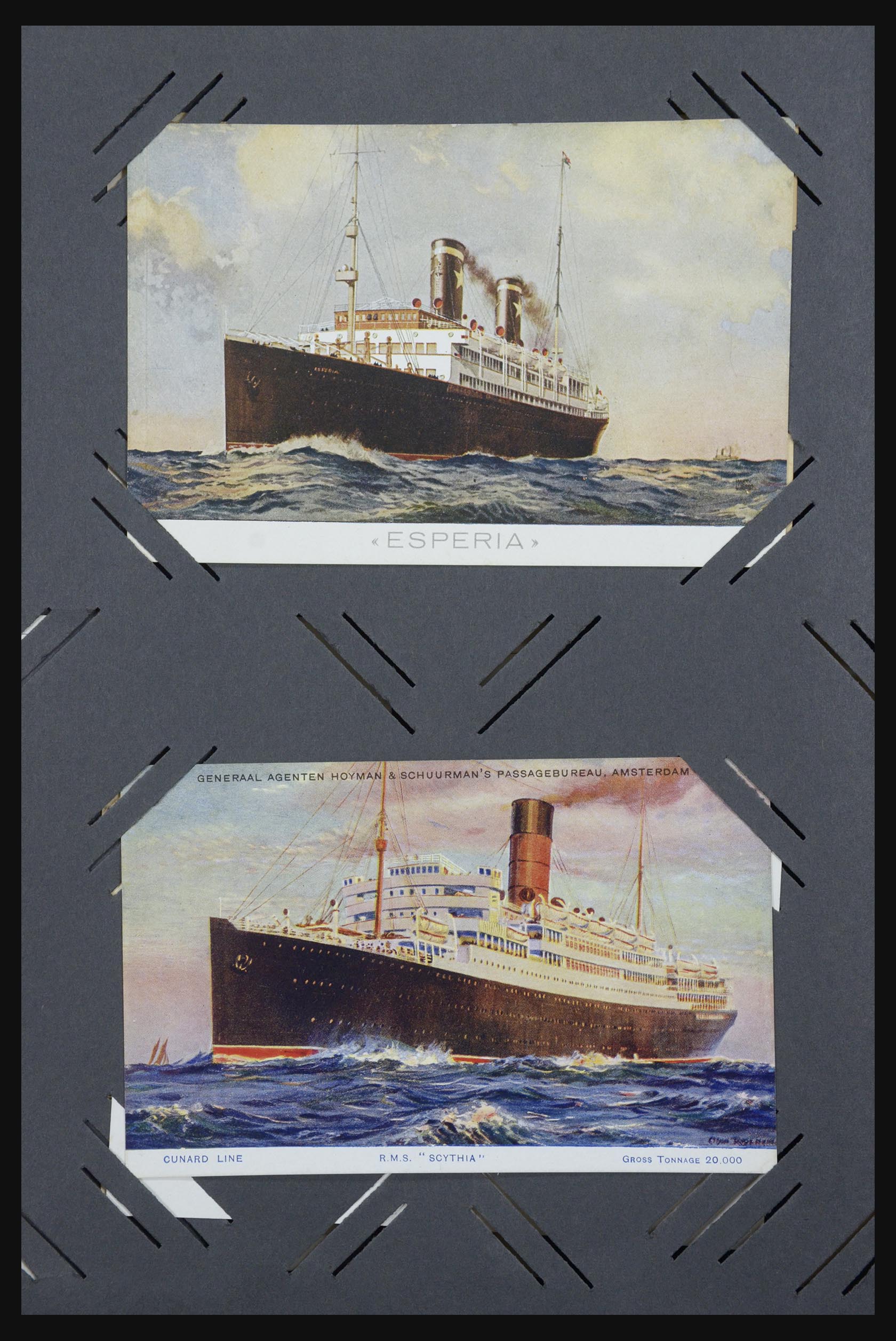 31721 006 - 31721 Motief: Schepen ansichtkaarten 1910-1940.