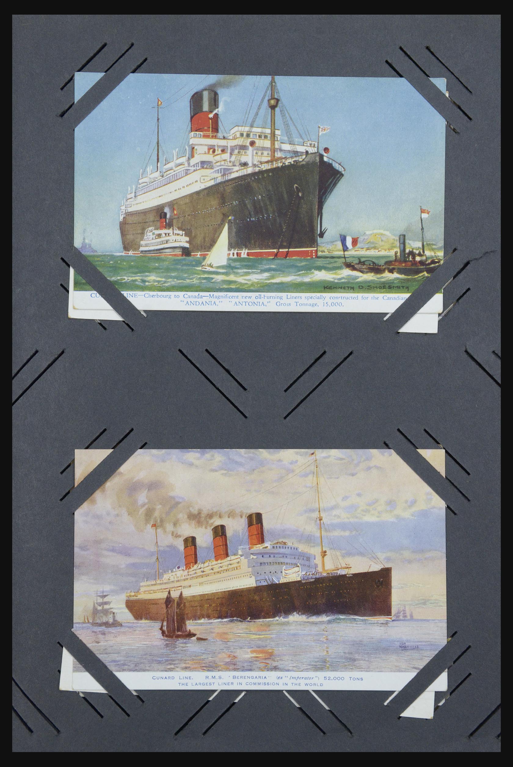 31721 009 - 31721 Thematic: Ships picture postcards 1910-1940.
