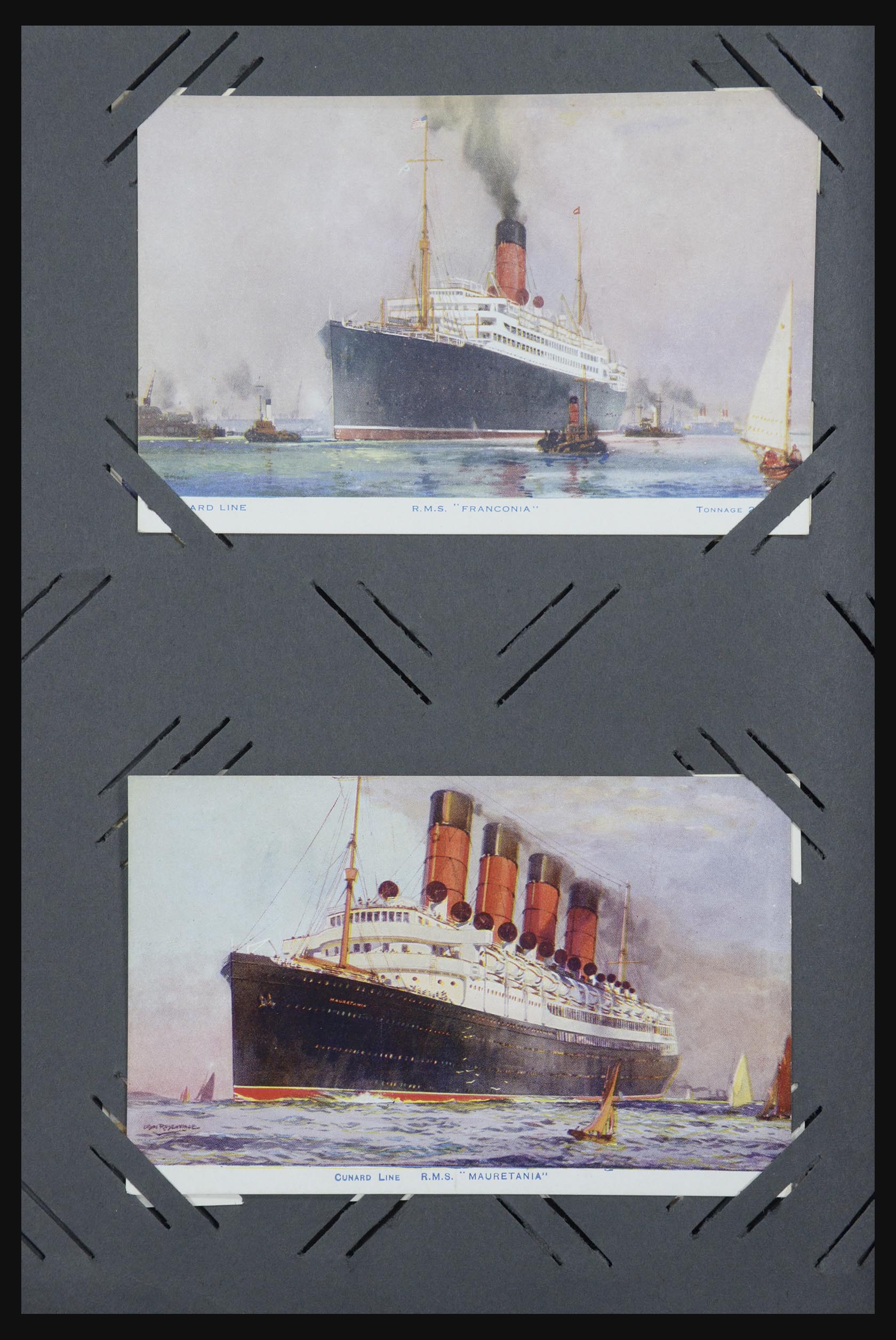 31721 014 - 31721 Motief: Schepen ansichtkaarten 1910-1940.