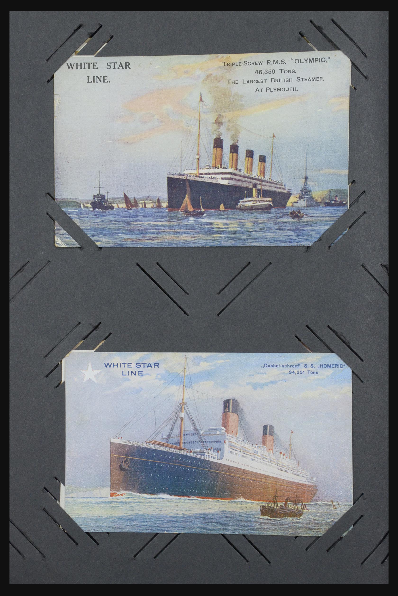 31721 020 - 31721 Motief: Schepen ansichtkaarten 1910-1940.