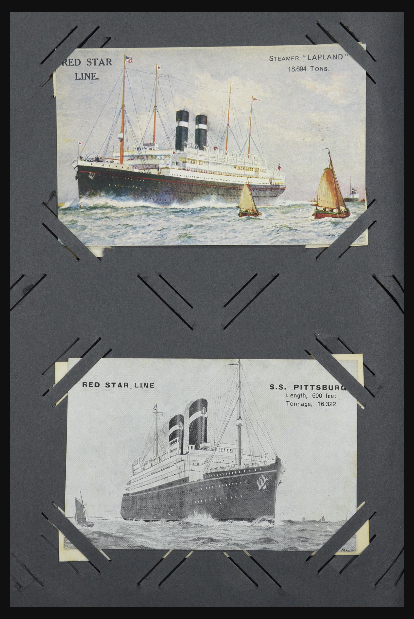 31721 022 - 31721 Motief: Schepen ansichtkaarten 1910-1940.