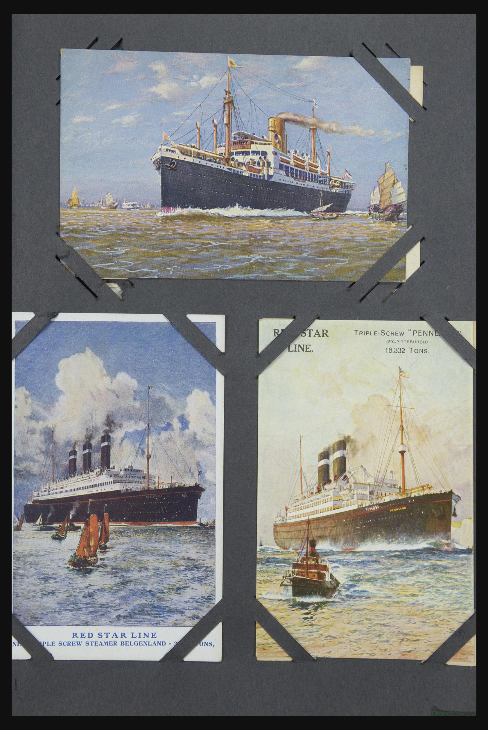 31721 023 - 31721 Motief: Schepen ansichtkaarten 1910-1940.
