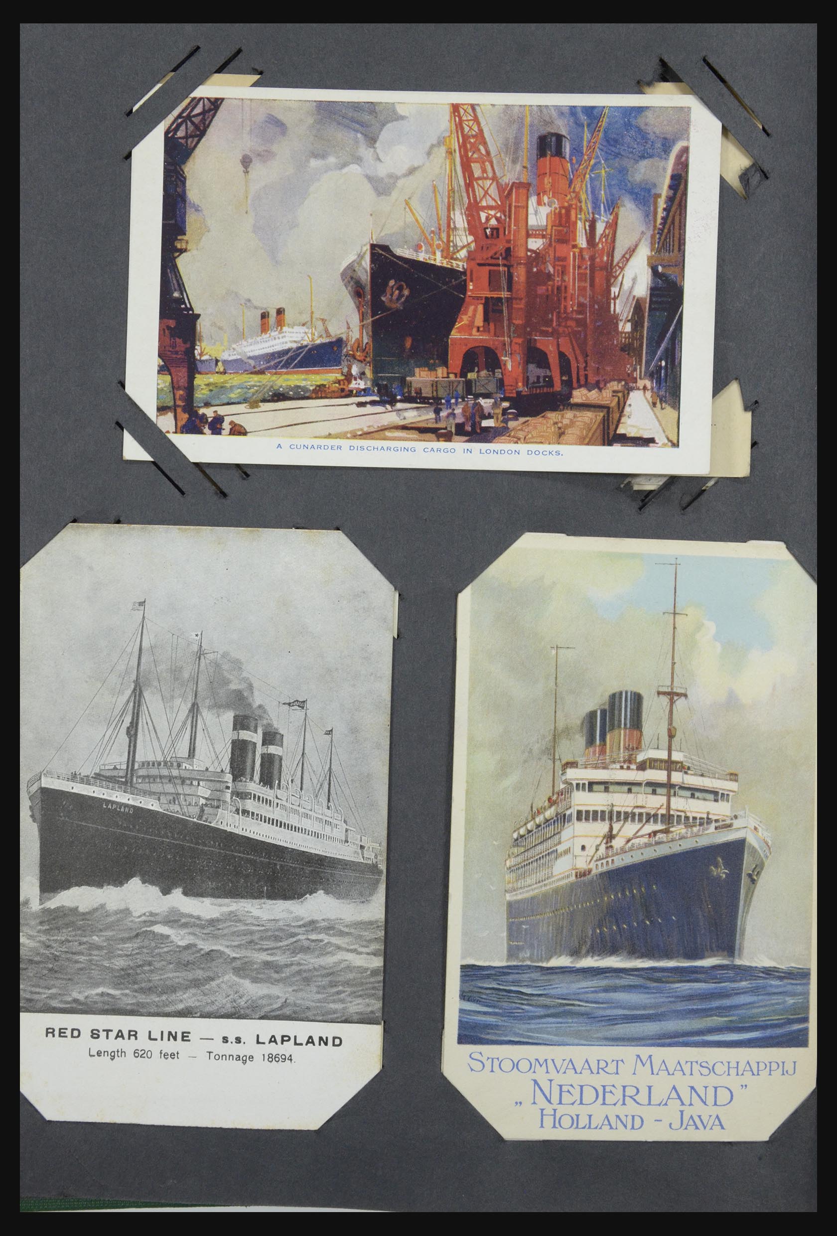 31721 024 - 31721 Motief: Schepen ansichtkaarten 1910-1940.