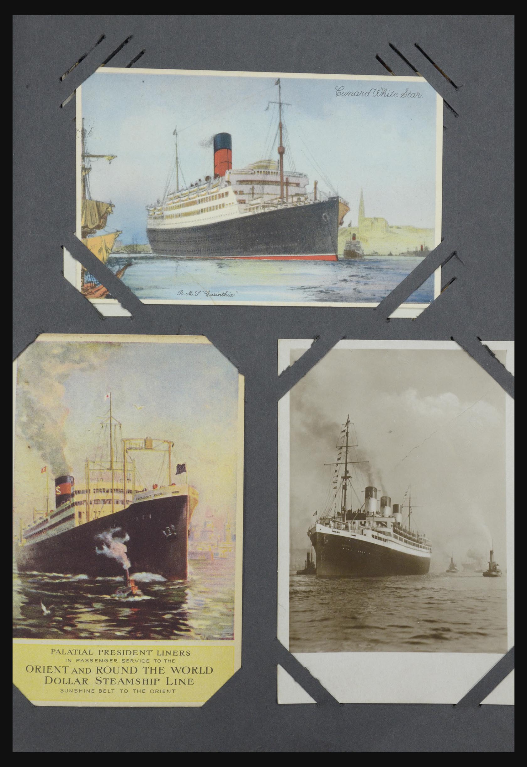 31721 025 - 31721 Motief: Schepen ansichtkaarten 1910-1940.