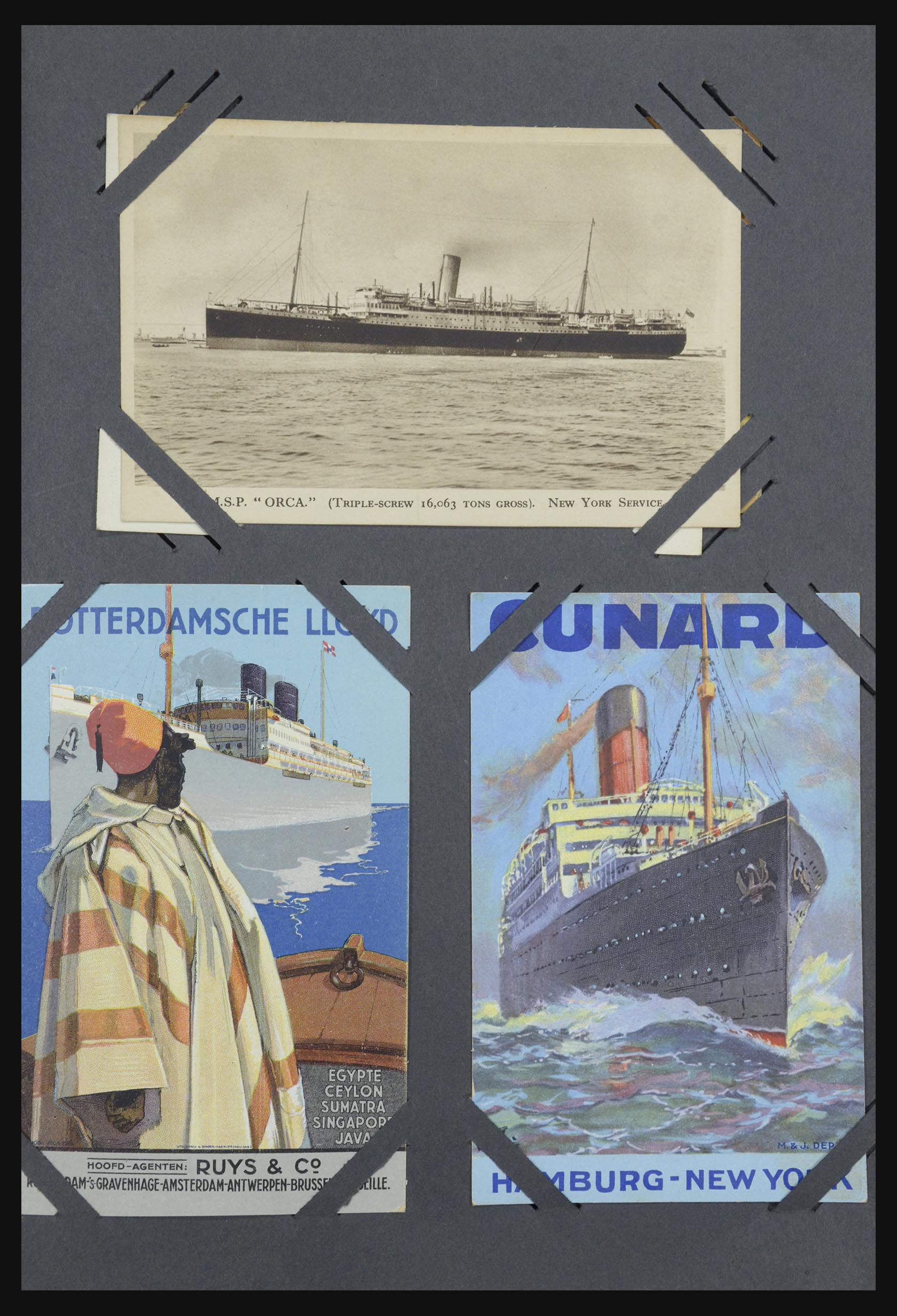 31721 027 - 31721 Motief: Schepen ansichtkaarten 1910-1940.